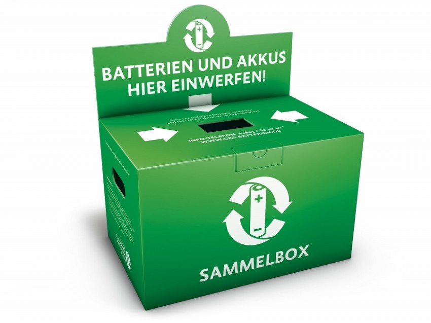 Sammelbox batterien