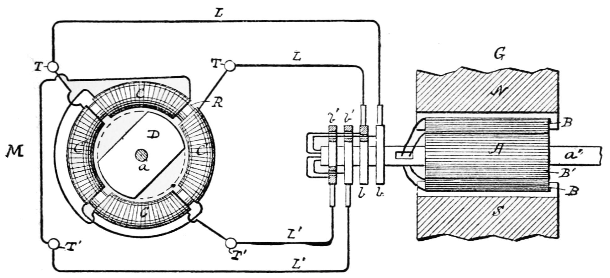 Tesla motor skizze 2