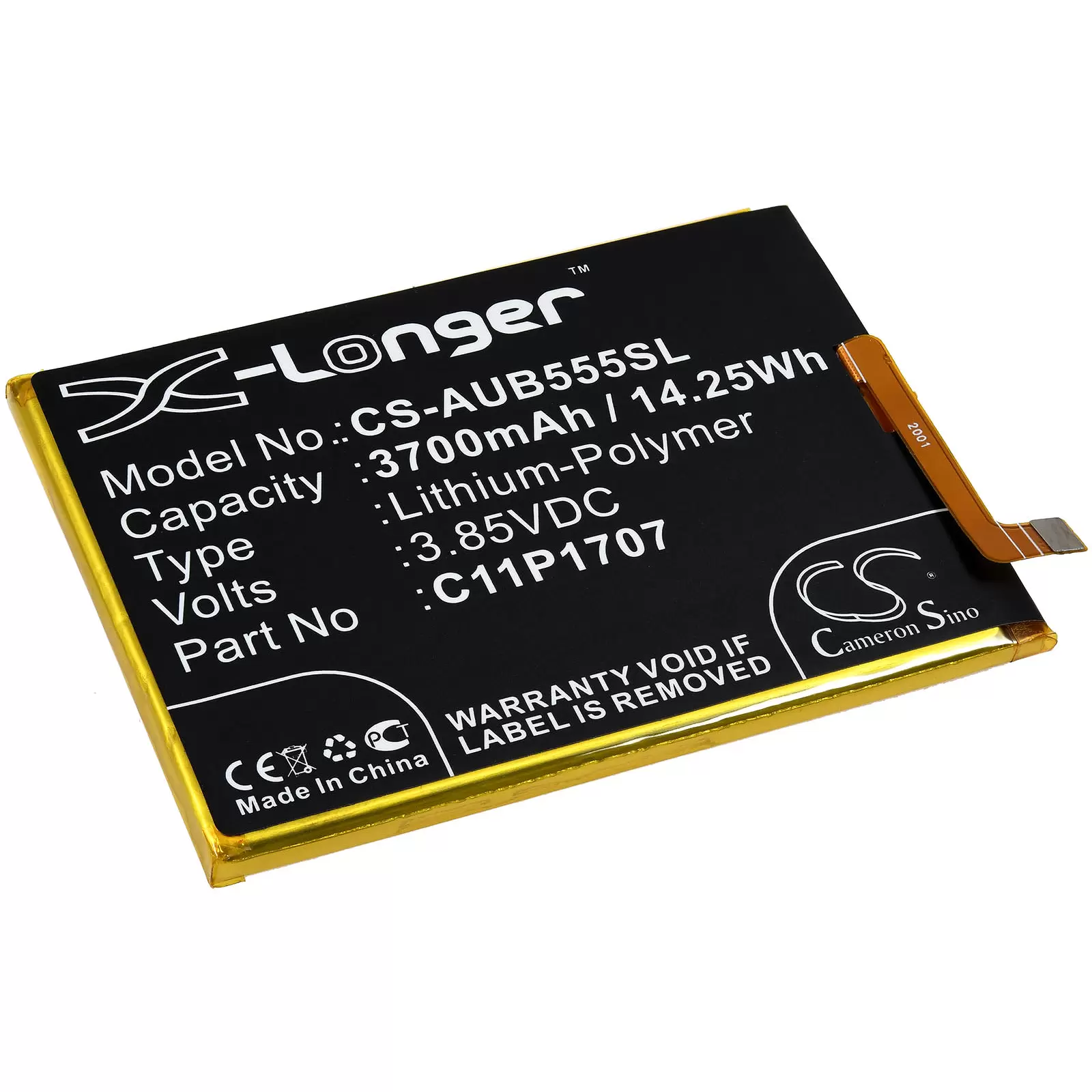 Akku passend für Smartphone, Handy Asus Zenfone Max M1, ZB555KL, Typ C11P1707 Akku passend für Smartphone, Handy Asus Zenfone Max M1, ZB555KL, Typ C11P1707