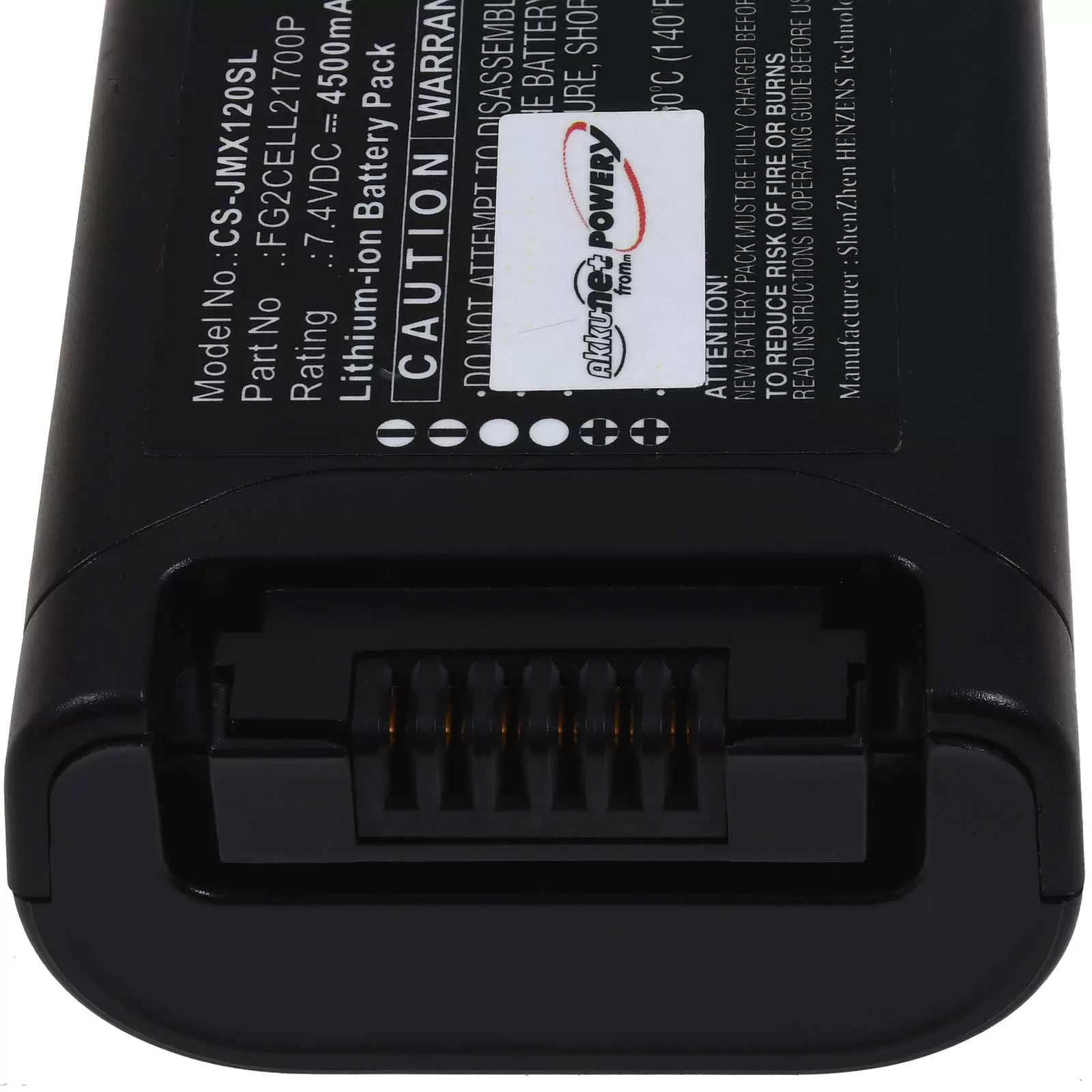 Akku passend für Lautsprecher JBL PartyBox Club 120 Typ FG2CELL21700P