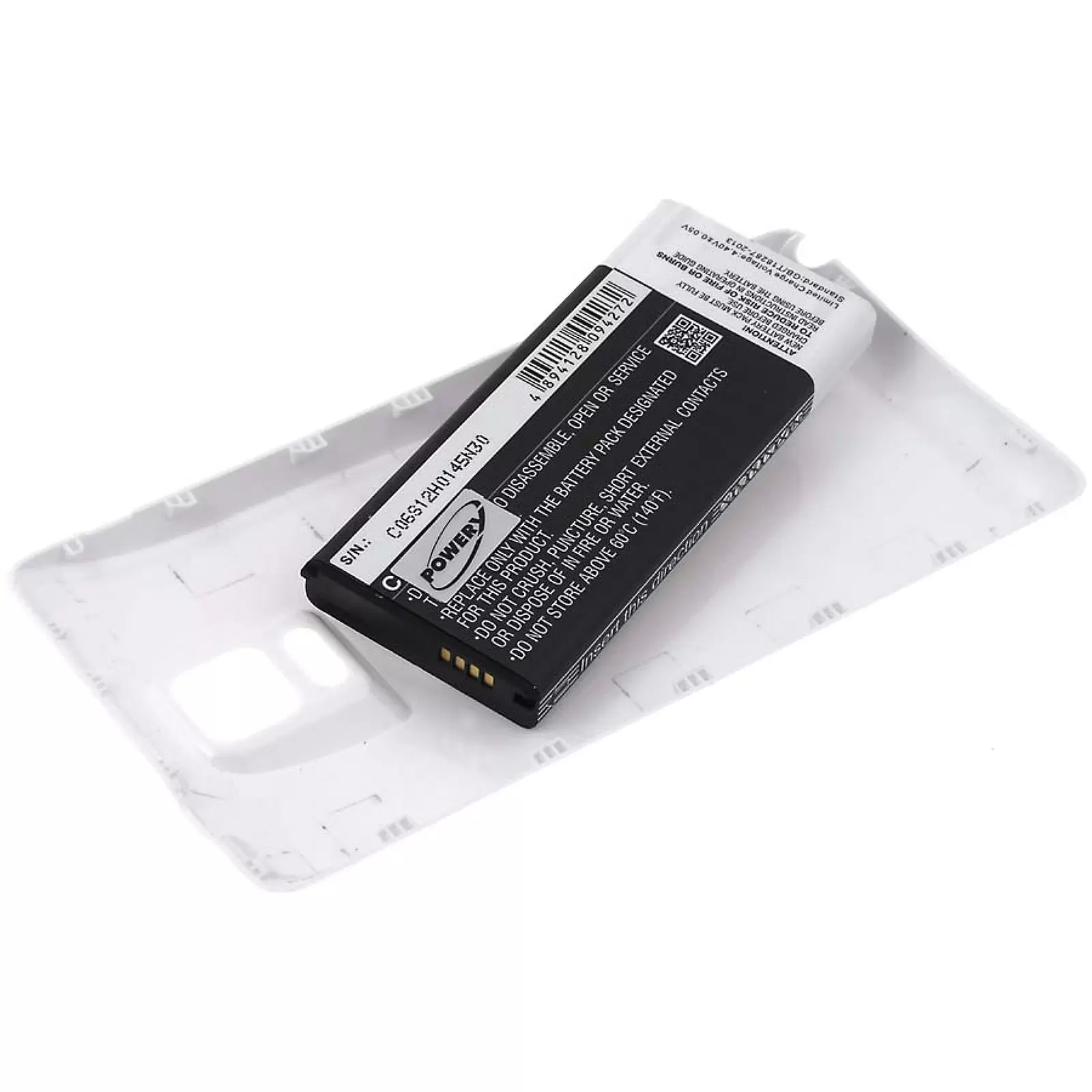 Akku für Samsung Galaxy Note 4 / SM-N910 / Typ EB-BN910BBE 6400mAh Weiß