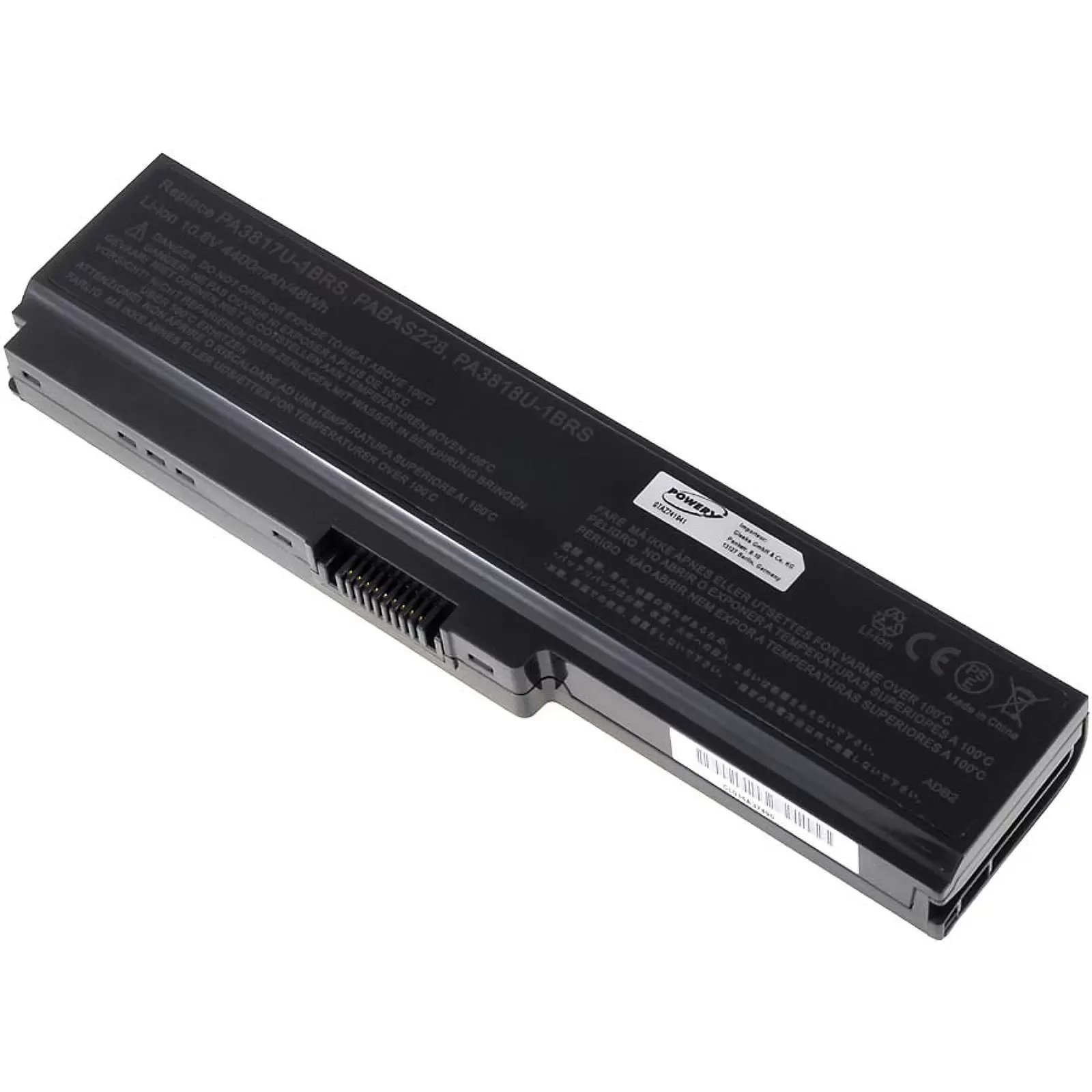 Akku für Toshiba Satellite L750 Serie / Typ PA3817U-1BRS Standardakku