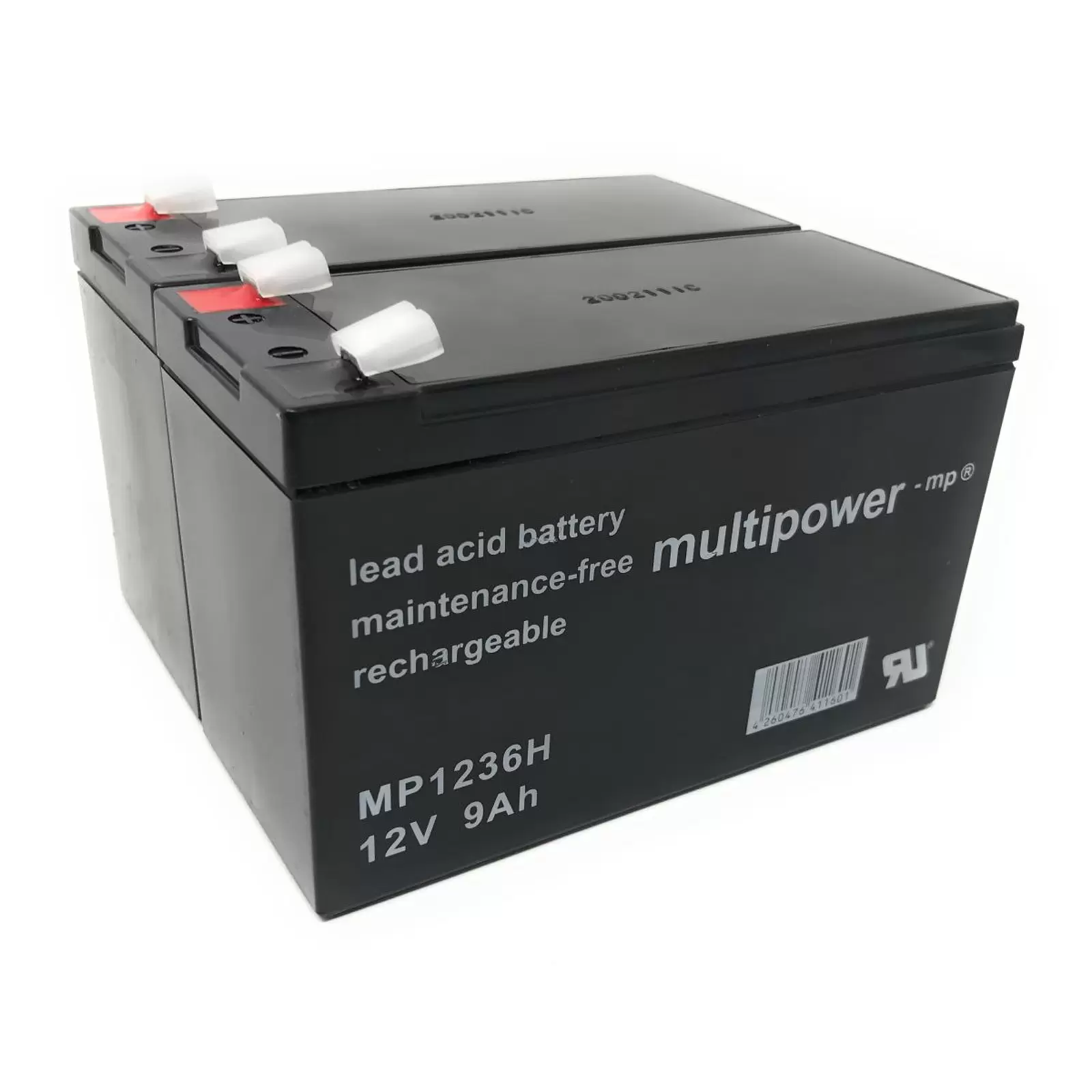 Powery Bleiakku MP1236H für USV APC Smart-UPS 750 9Ah 12V (ersetzt auch 7,2Ah/7Ah)