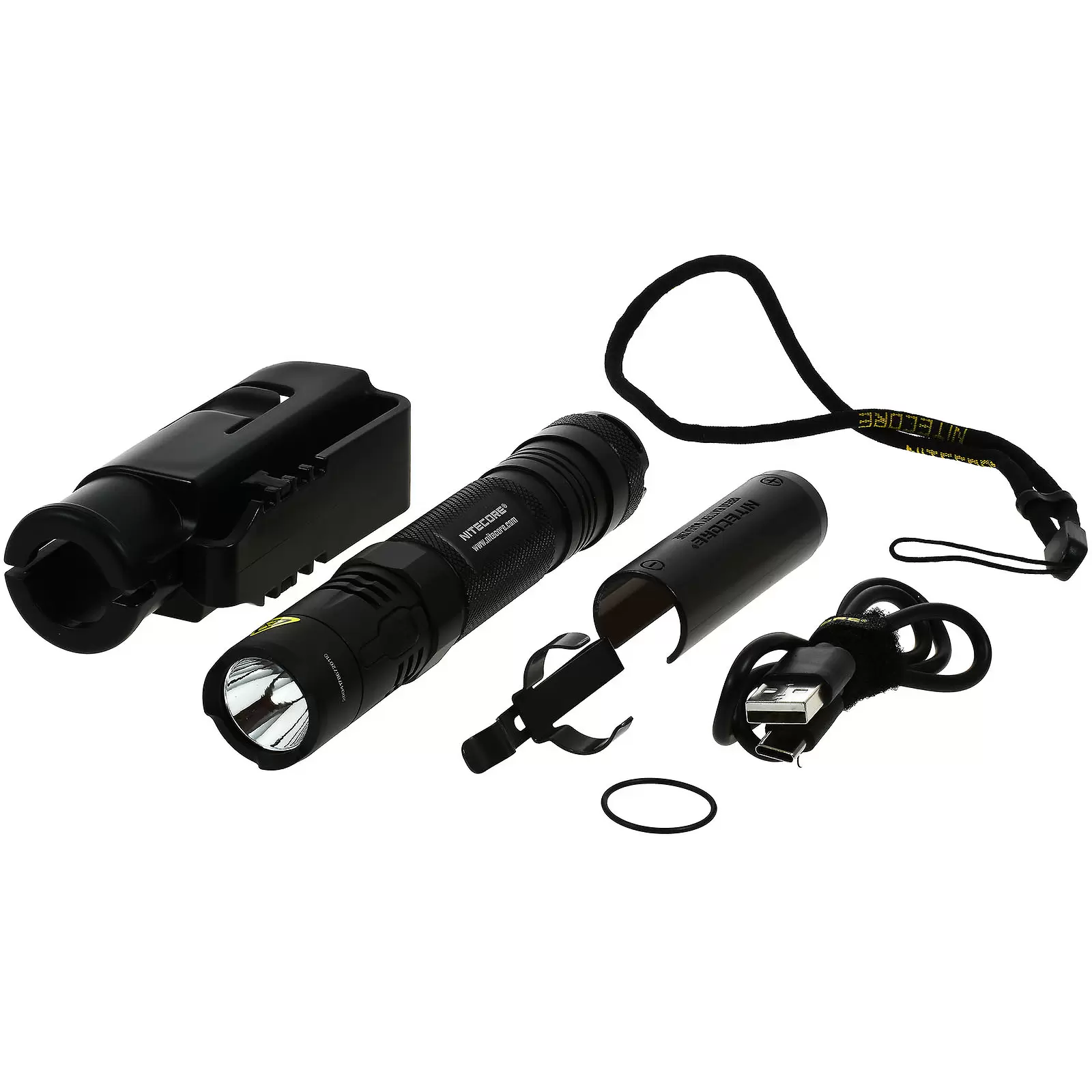 Nitecore Multitask Hybrid MH10 V2 Taschenlampe 1200 Lumen mit USB-C Anschluss