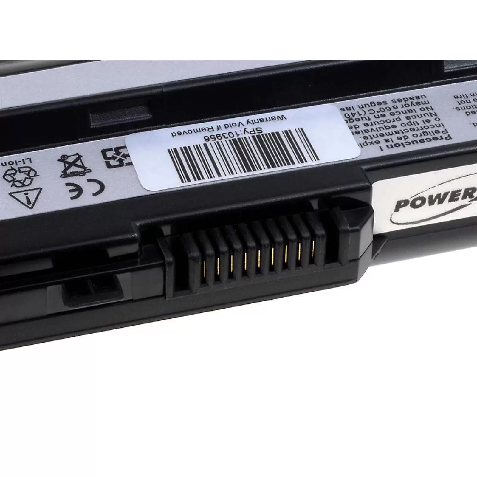 Akku für MSI Wind U100/ Medion Akoya Mini E1210/ Typ BTY-S12 4400mAh Schwarz