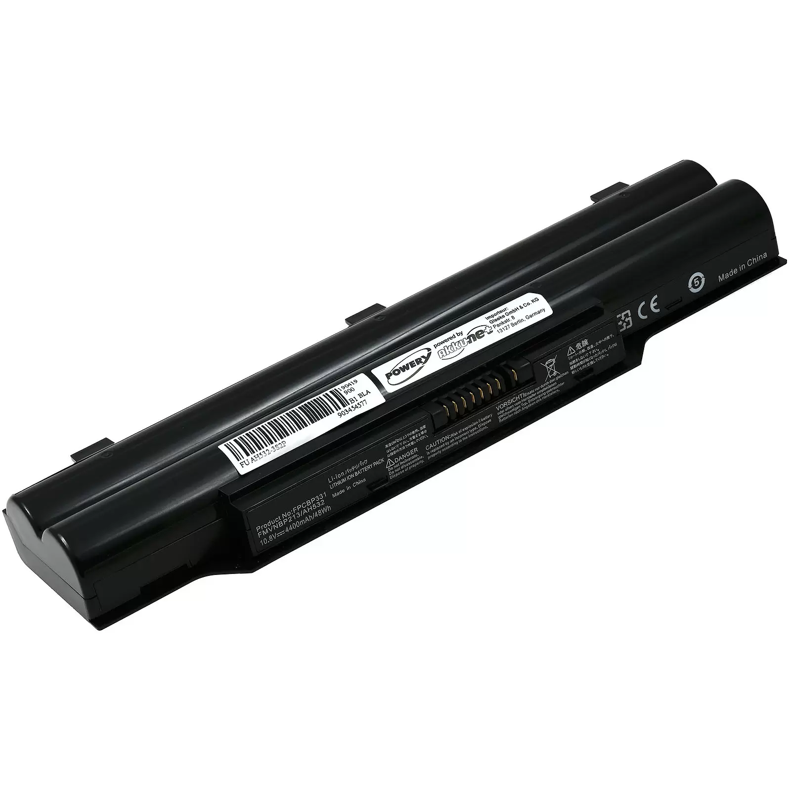 Standardakku für Fujitsu LifeBook A532 / Typ FPCBP331 Standardakku für Fujitsu LifeBook A532 / Typ FPCBP331