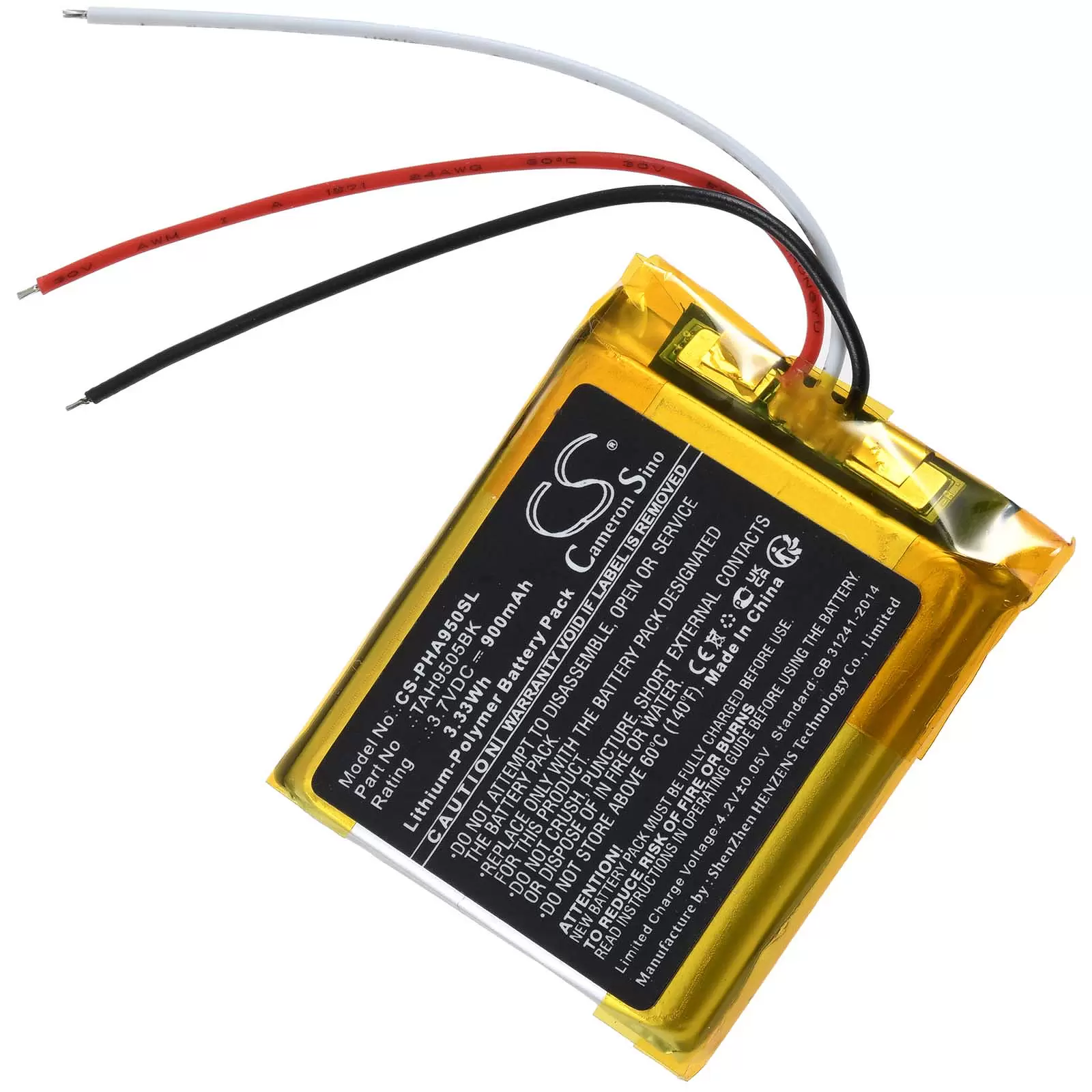 Akku für Over-Ear-Kopfhörer Philips TAH9505BK Akku für Over-Ear-Kopfhörer Philips TAH9505BK