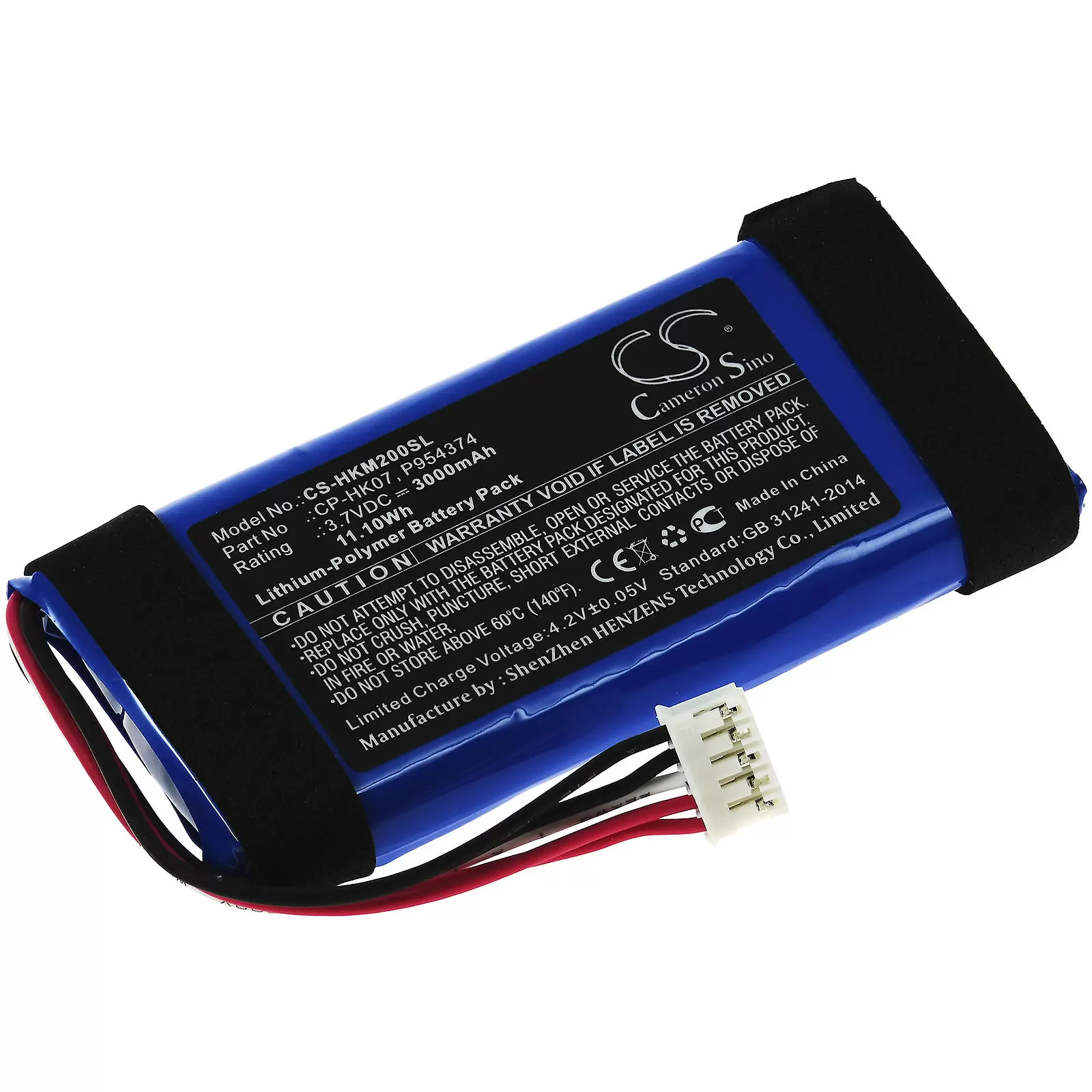 Akku passend für Lautsprecher Harman/Kardon Onyx Mini / Typ CP-HK07 Akku passend für Lautsprecher Harman/Kardon Onyx Mini / Typ CP-HK07