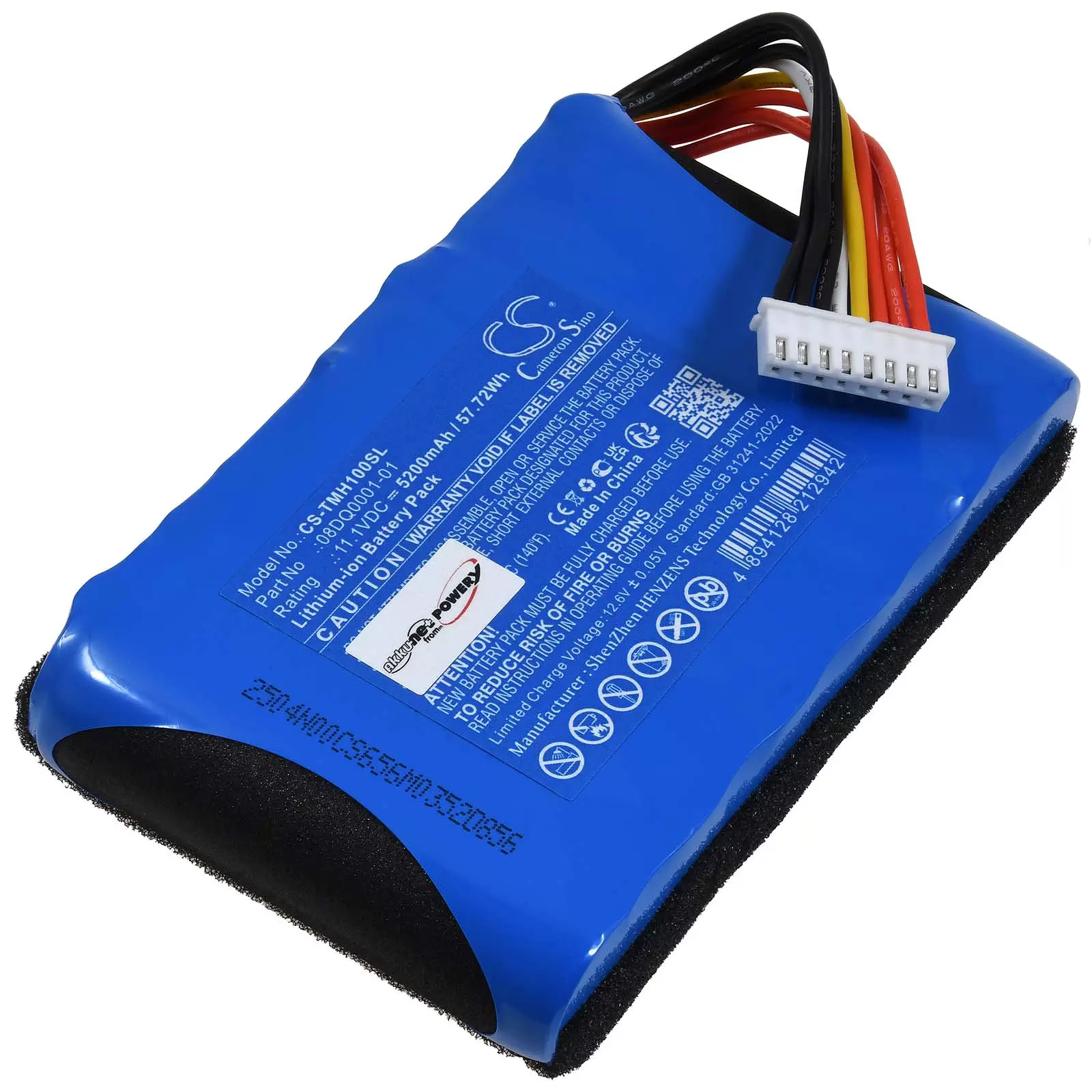 Akku passend für Bluetooht-Lautsprecher Teufel Motiv Home Typ 08DQ0001-01