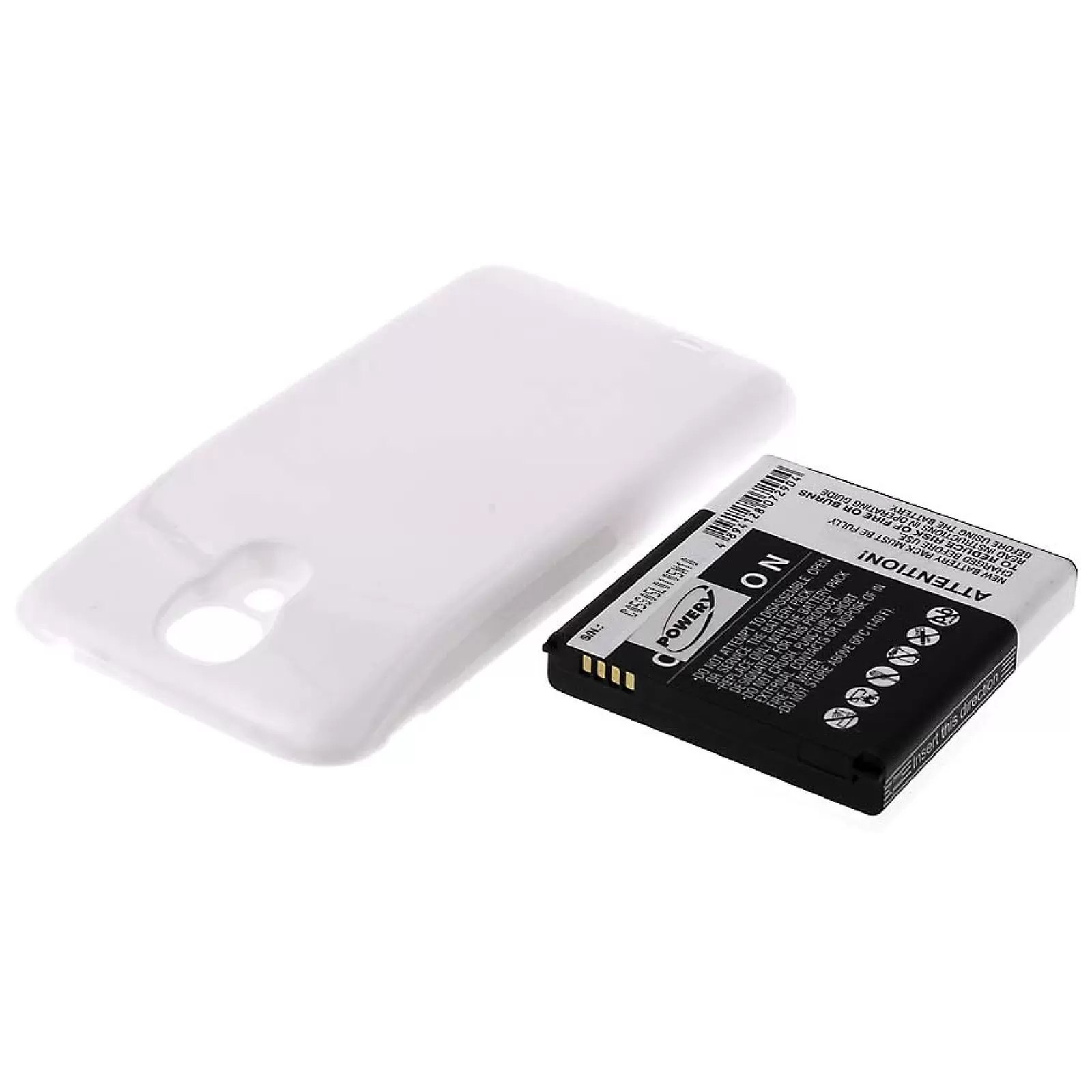 Akku für Samsung GT-I9500 /Samsung Galaxy S4/Typ B600BE 5200mAh Weiß Akku für Samsung GT-I9500 /Samsung Galaxy S4/Typ B600BE 5200mAh Weiß