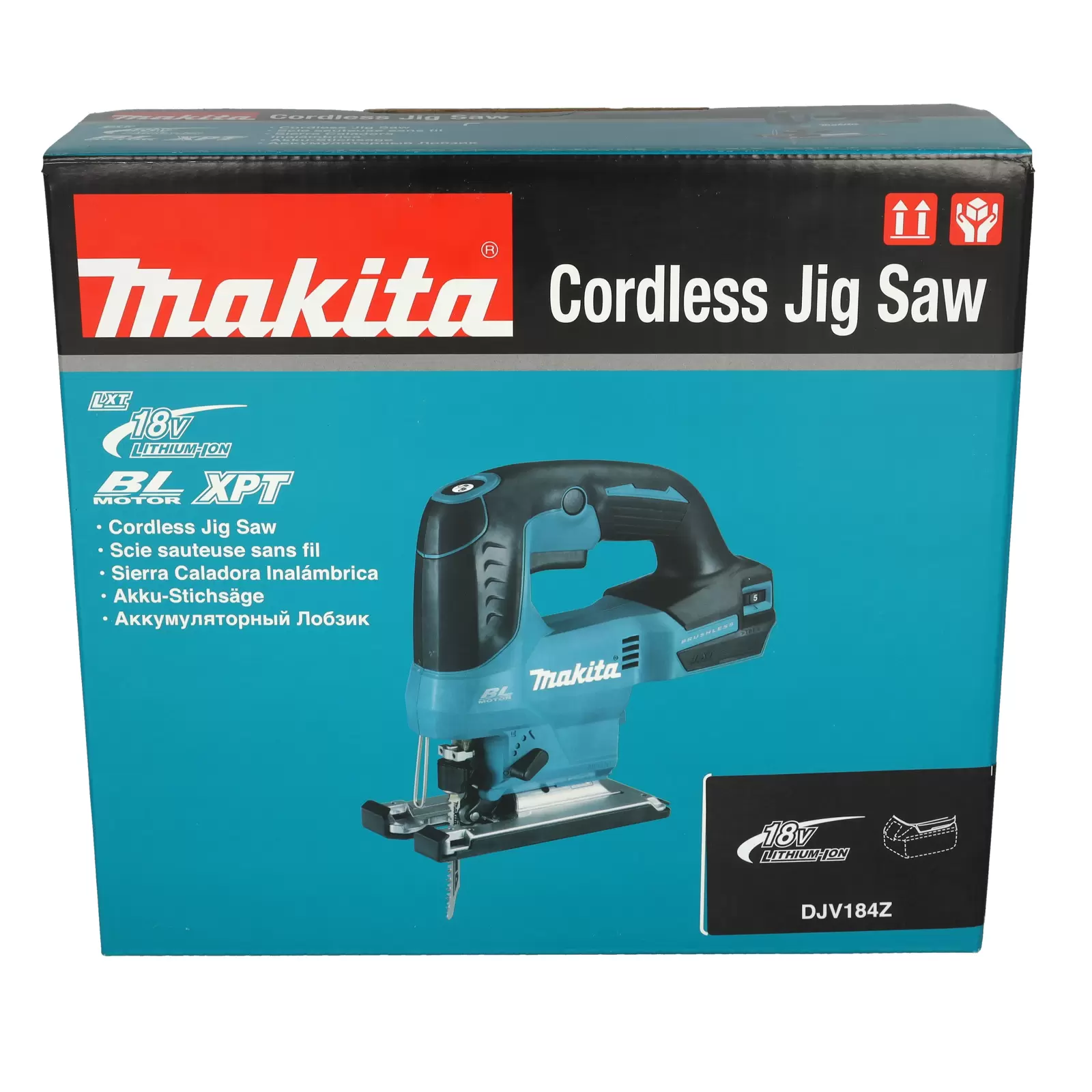 Makita DJV184Z Akku-Pendelhubstichsäge 18V (ohne Akku, ohne Ladegerät)