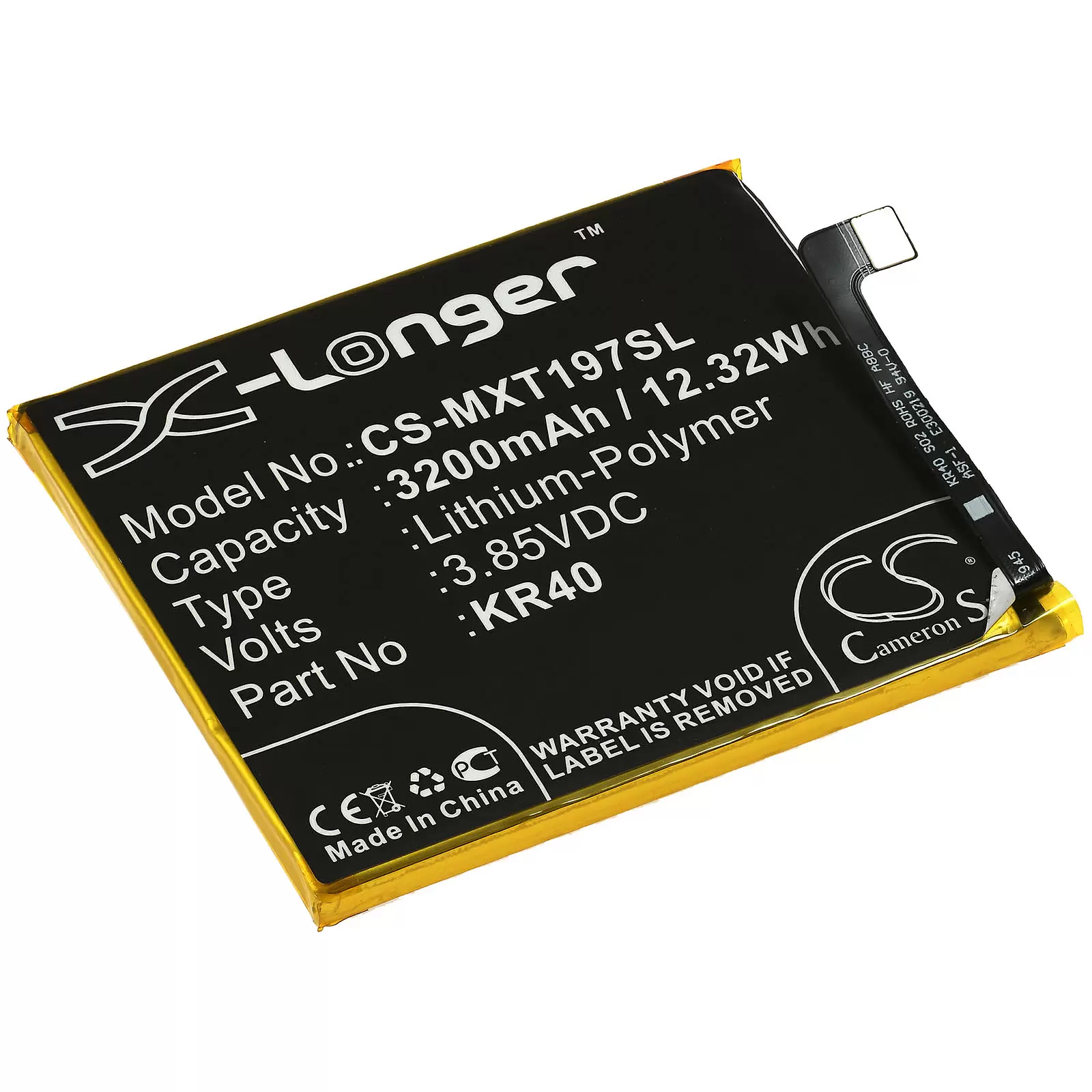 Akku passend für Handy, Smartphone Motorola Moto One Vision / XT1970 / Typ KR40 u.a. Akku passend für Handy, Smartphone Motorola Moto One Vision / XT1970 / Typ KR40 u.a.