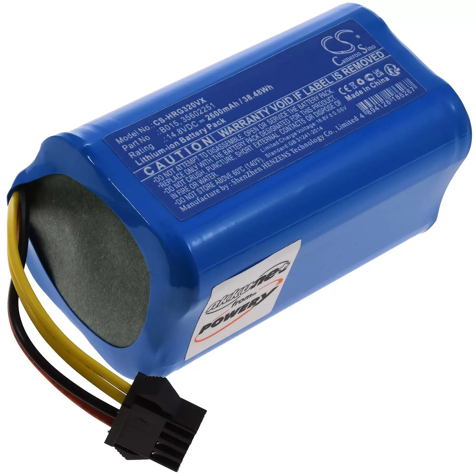 Akku passend für Saugroboter Hoover HGO31 HGO32 HGO33 Typ B015 Akku passend für Saugroboter Hoover HGO31 HGO32 HGO33 Typ B015