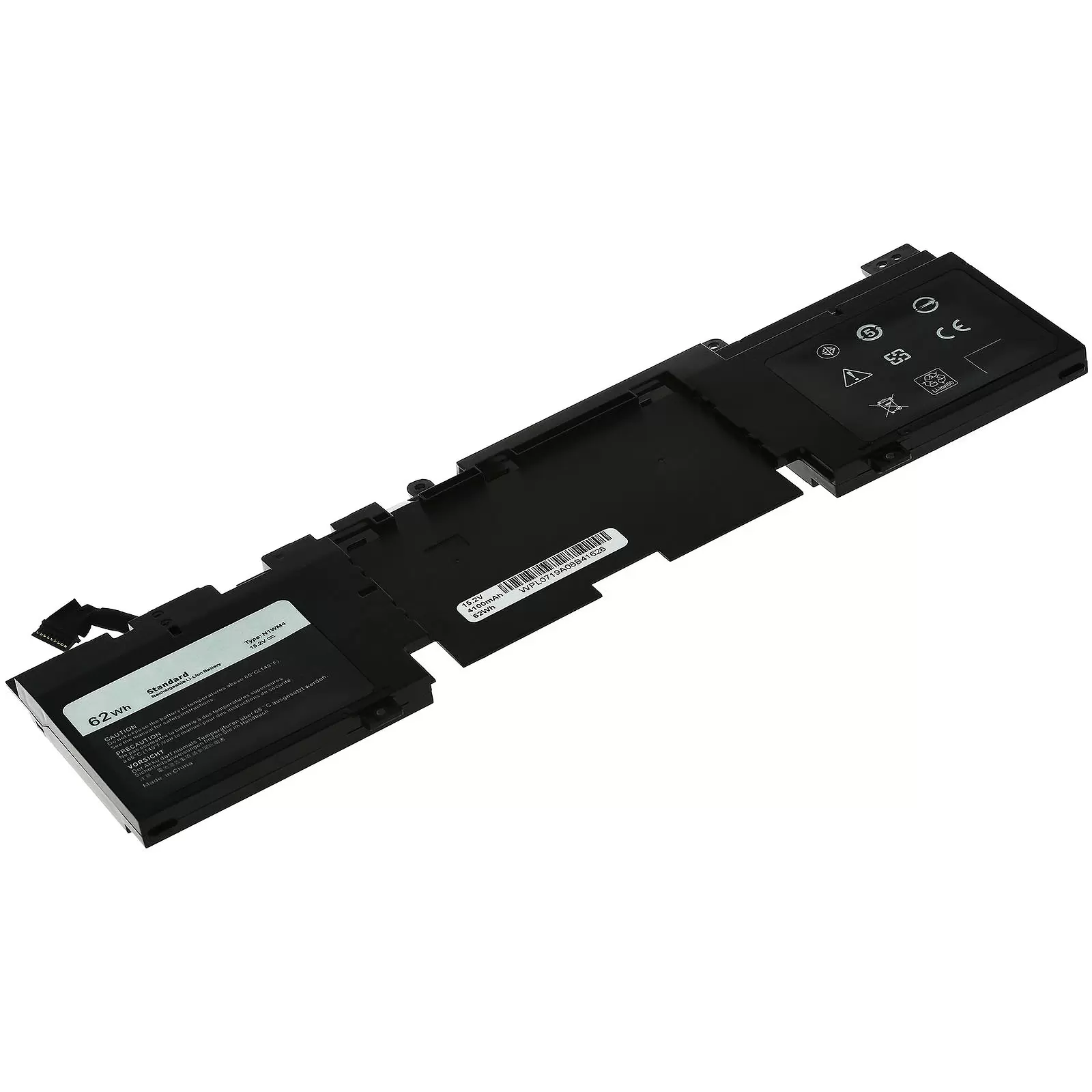 Akku passend für Laptop Dell Alienware 13 R2 13.3" / AW13R2-1678SLV / Typ N1WM4 u.a.