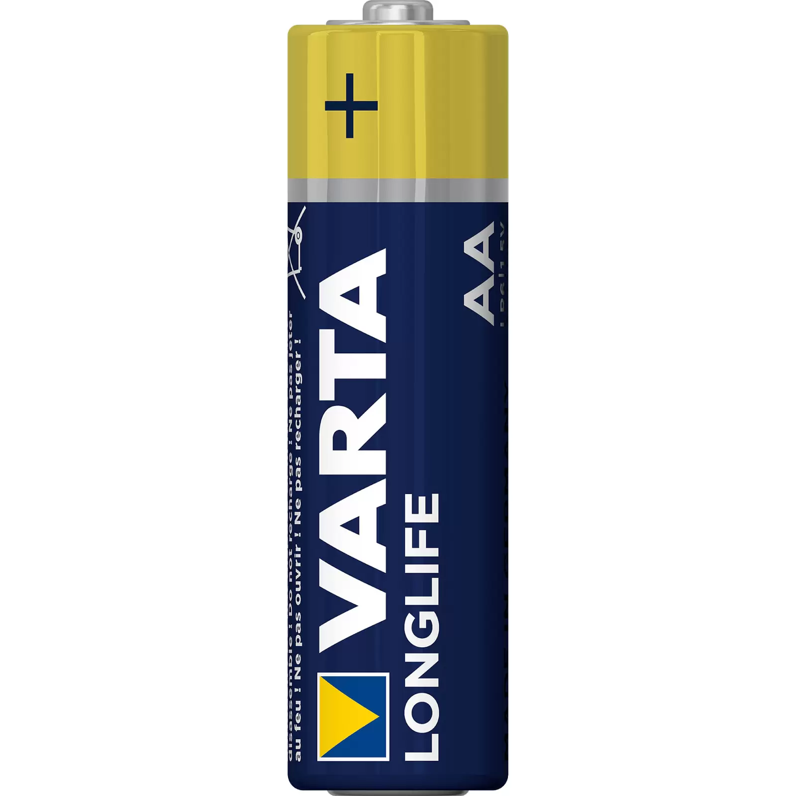 Varta Longlife Extra Alkaline AA-Mignon Batterie 8er Folienpack