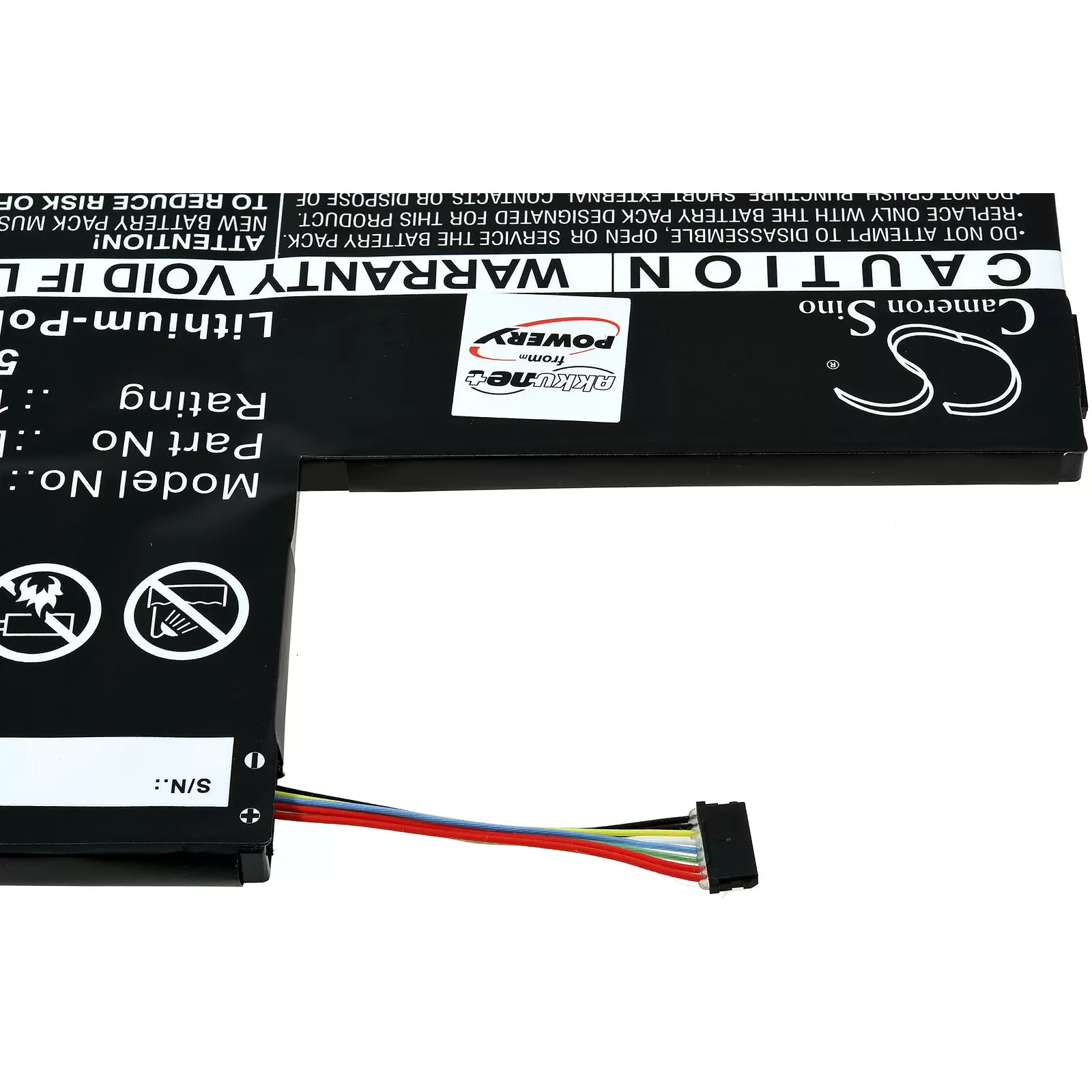 Akku passend für Laptop Lenovo Flex 4 1470, Flex 5 1570, Typ L15L3PB0 u.a.