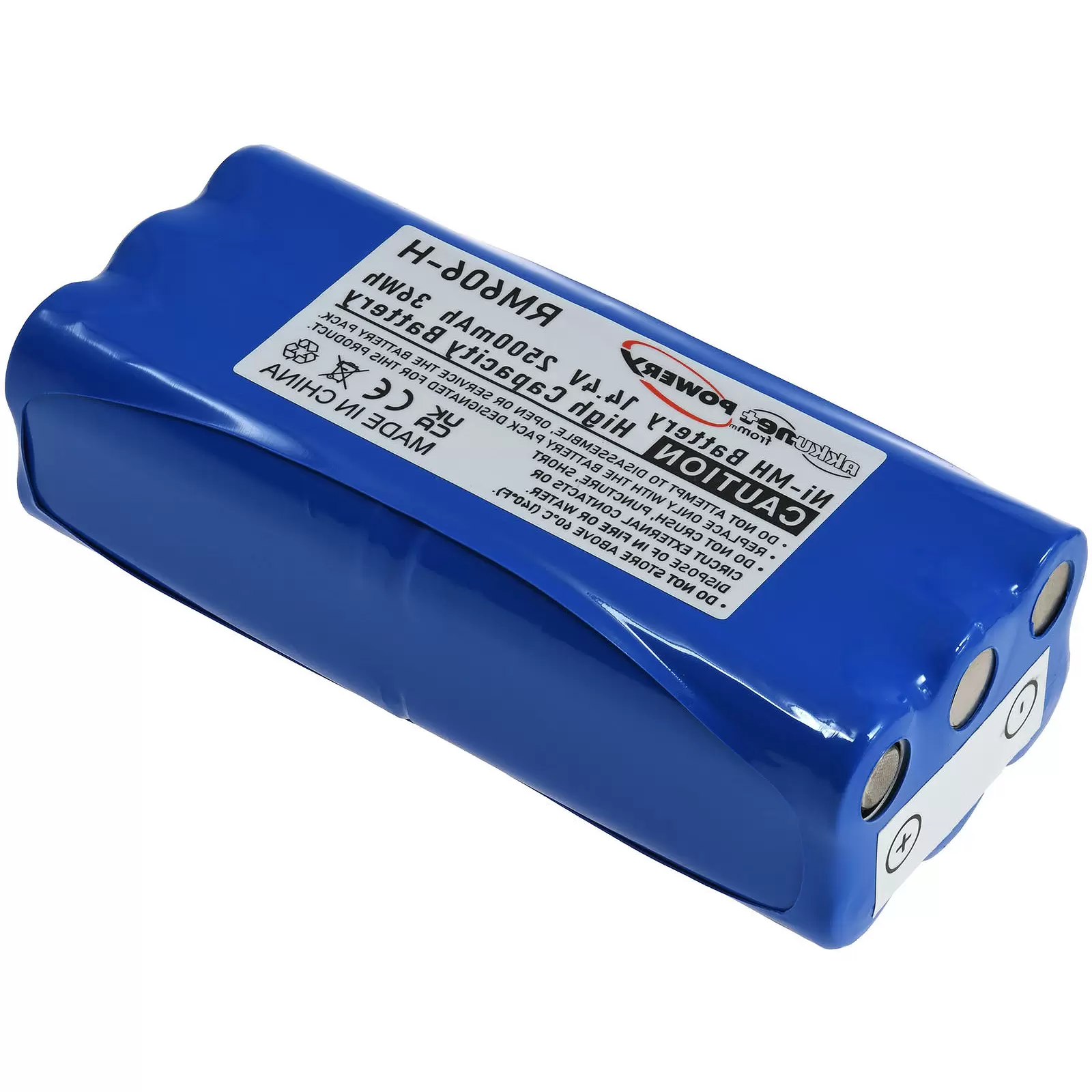 Powerakku passend für Dirt Devil Libero M606 M607 Spider Typ 0606004 2500mAh