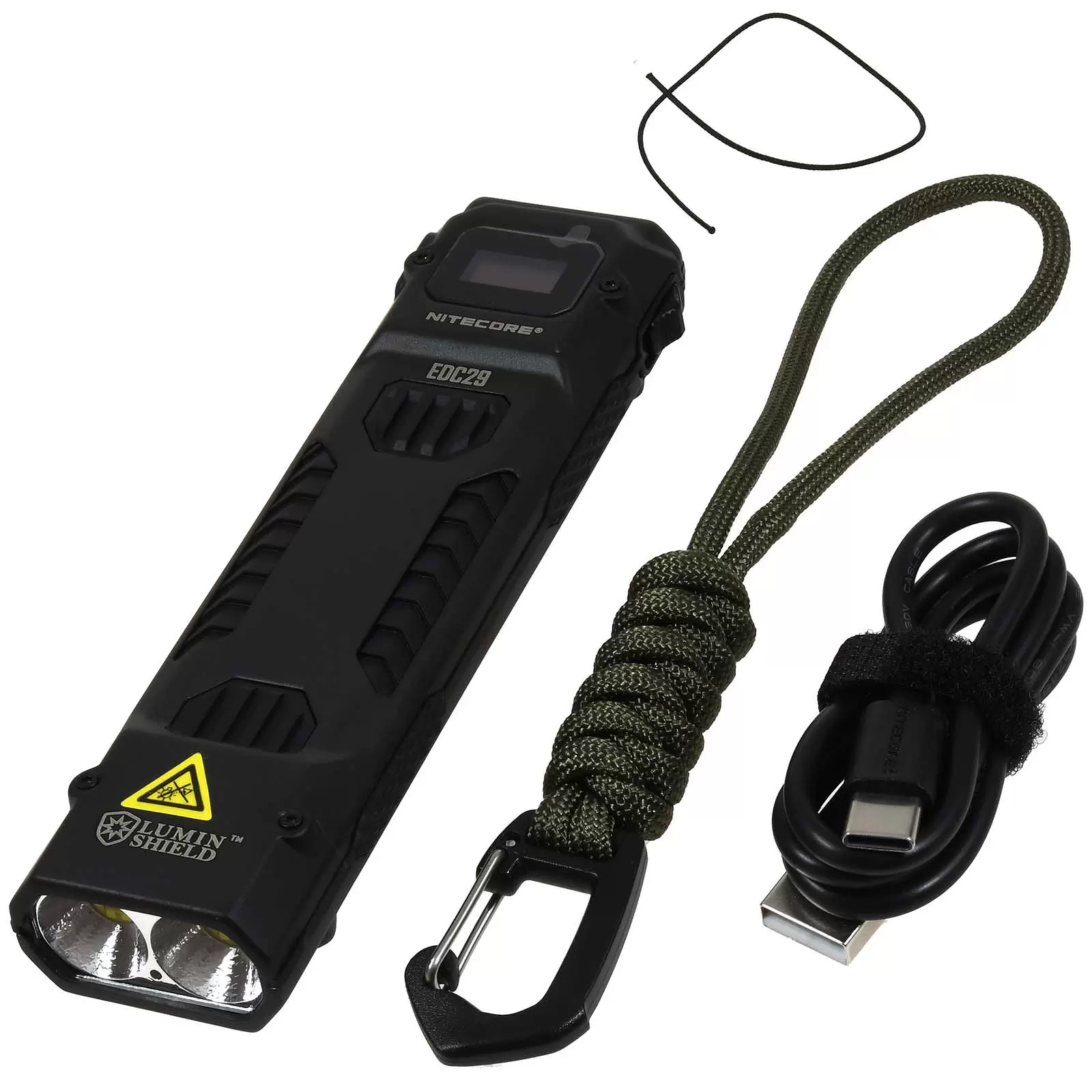 Nitecore EDC29 LUMINBLADE 6500 Lumen USB-C Taschenlampe schwarz Nitecore EDC29 LUMINBLADE 6500 Lumen USB-C Taschenlampe schwarz