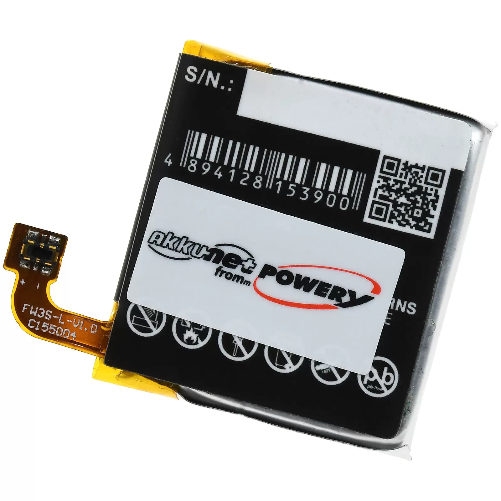 Akku passend für Smartwatch, Smart-Armbanduhr Motorola Moto 360 2. Generation (ab 2015) / Typ FW3S Akku passend für Smartwatch, Smart-Armbanduhr Motorola Moto 360 2. Generation (ab 2015) / Typ FW3S