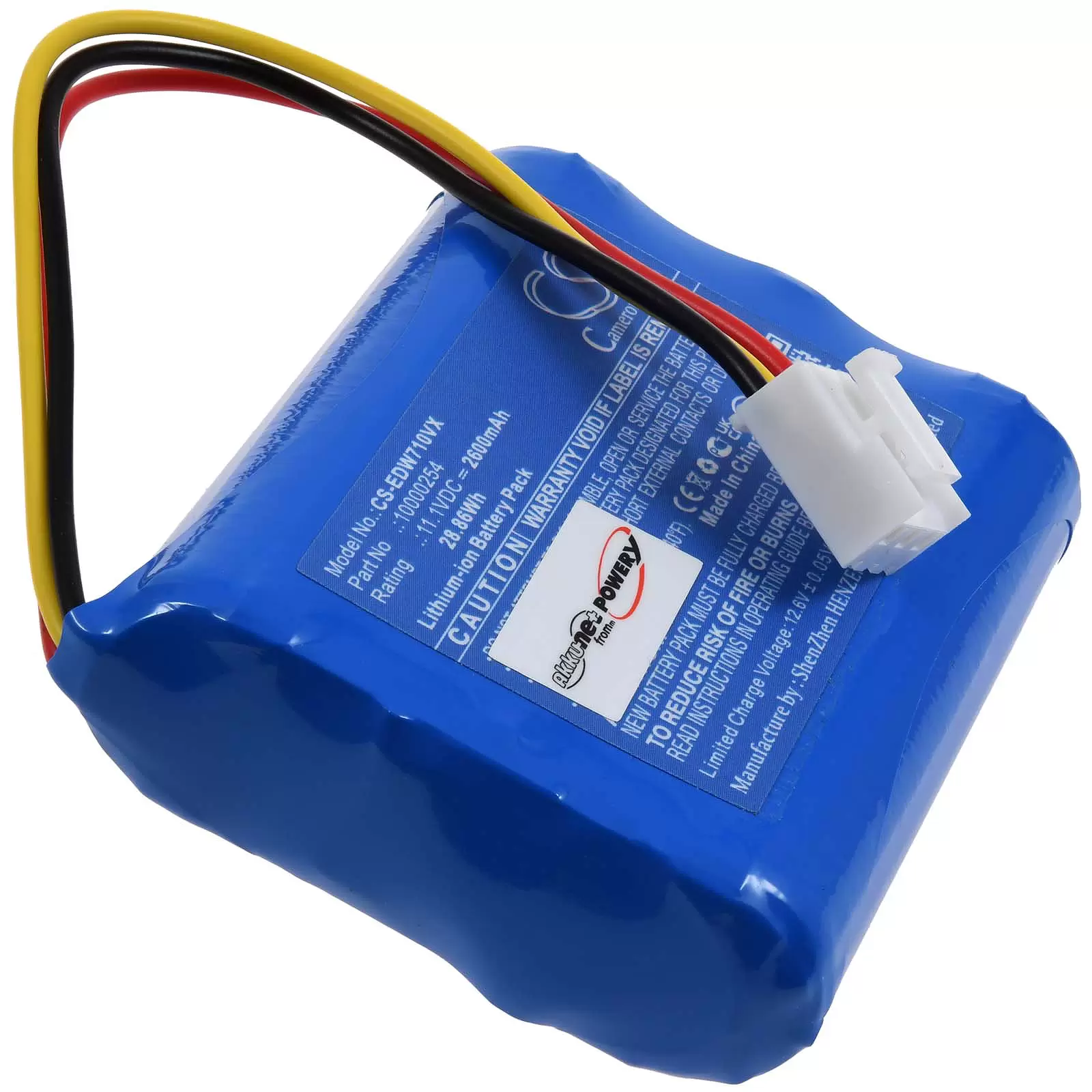 Akku passend für Fensterputzroboter Ecovacs Winbot W733 733 Typ 10000254 Akku passend für Fensterputzroboter Ecovacs Winbot W733 733 Typ 10000254