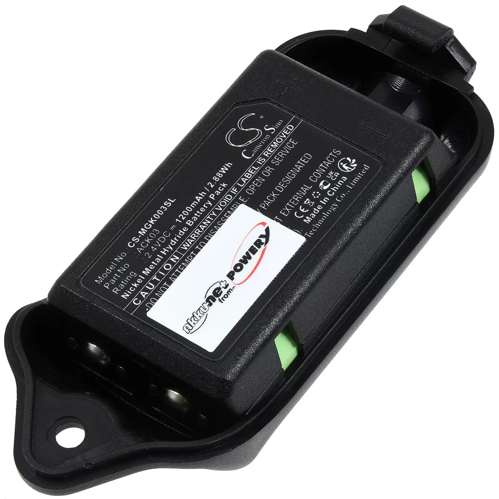 Akku passend für Wireless Bluetooth Headset Kopfhörer 3M Peltor Lite-Com Basic Typ ACK03