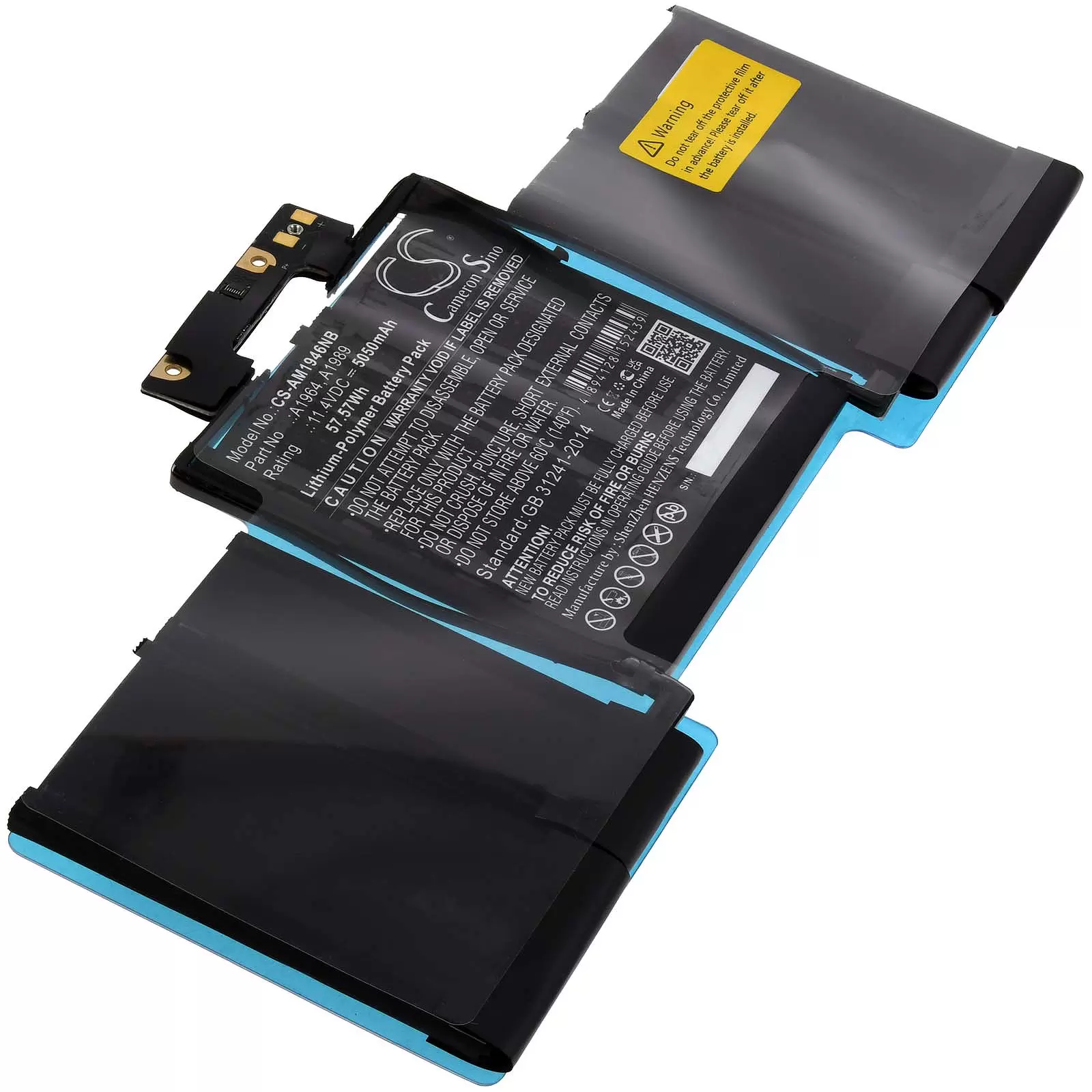 Akku passend für Laptop Apple MacBook Pro 2.3 GHZ Core I5(I5-8259U), Typ A1989 Akku passend für Laptop Apple MacBook Pro 2.3 GHZ Core I5(I5-8259U), Typ A1989