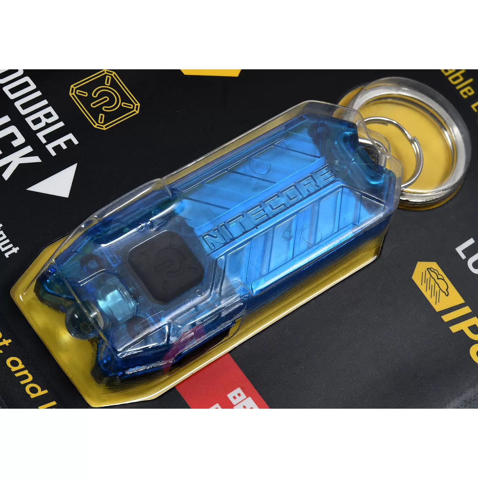 Nitecore TUBE 2.0 Mini LED Taschenlampe, mit Micro USB, 55 Lumen, blau