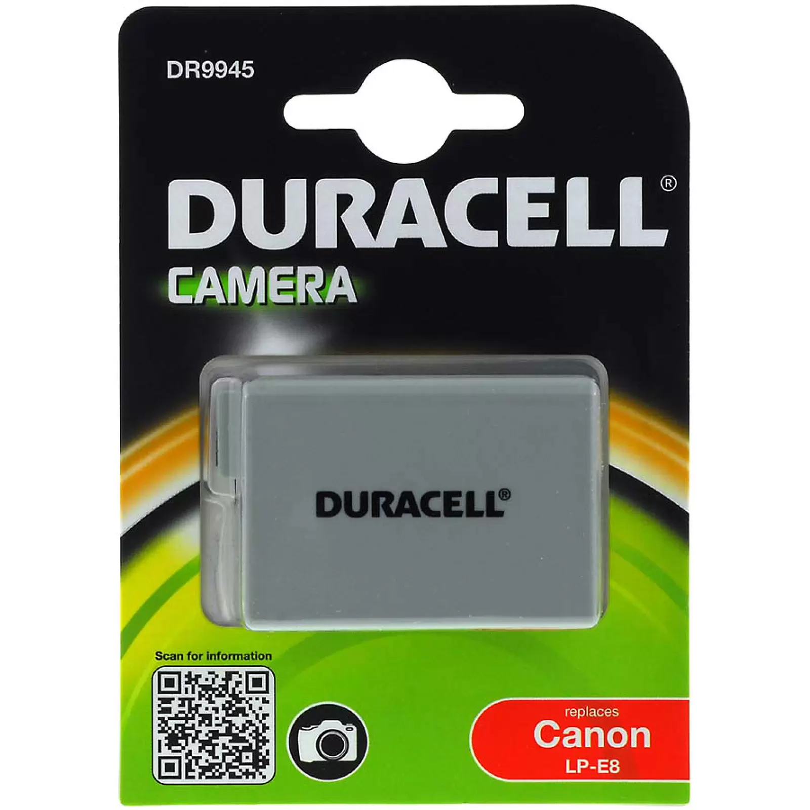 Duracell Akku DR9945 für Canon Typ LP-E8