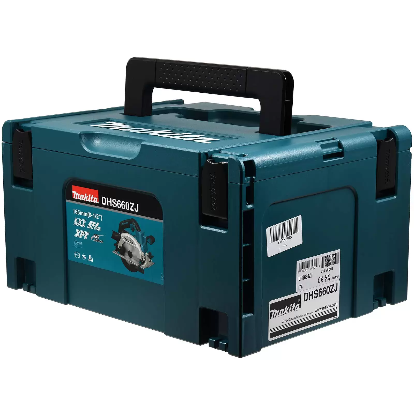 Makita DHS660ZJ Akku-Handkreissäge Li-ion LXT 18V, Makpac Gr.3 , ohne Akku