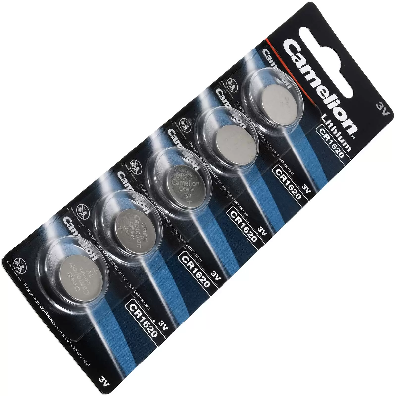 Lithium Knopfzelle Camelion CR1620 5er Blister Lithium Knopfzelle Camelion CR1620 5er Blister