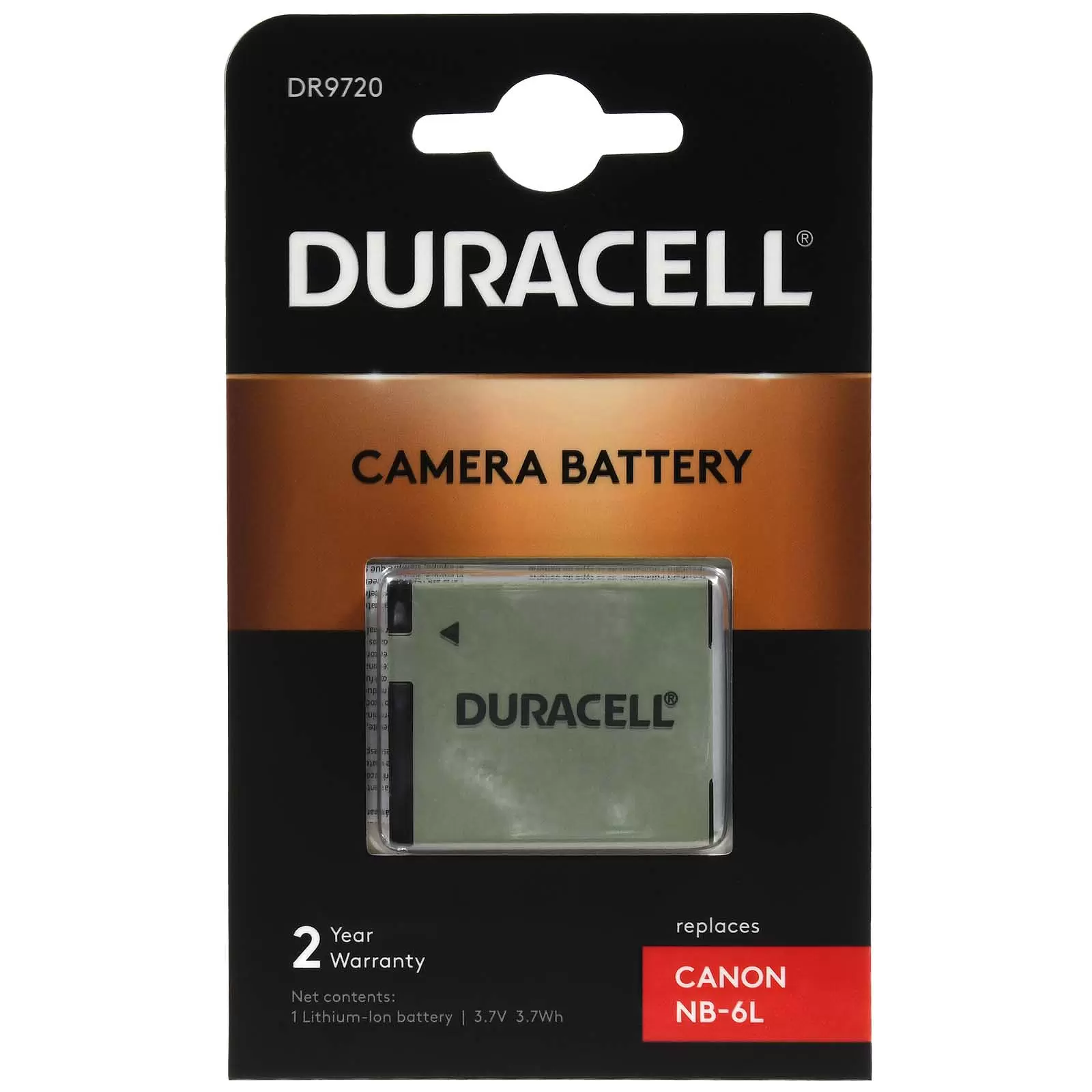 Duracell Akku DR9720 für Canon Typ NB-6L Duracell Akku DR9720 für Canon Typ NB-6L