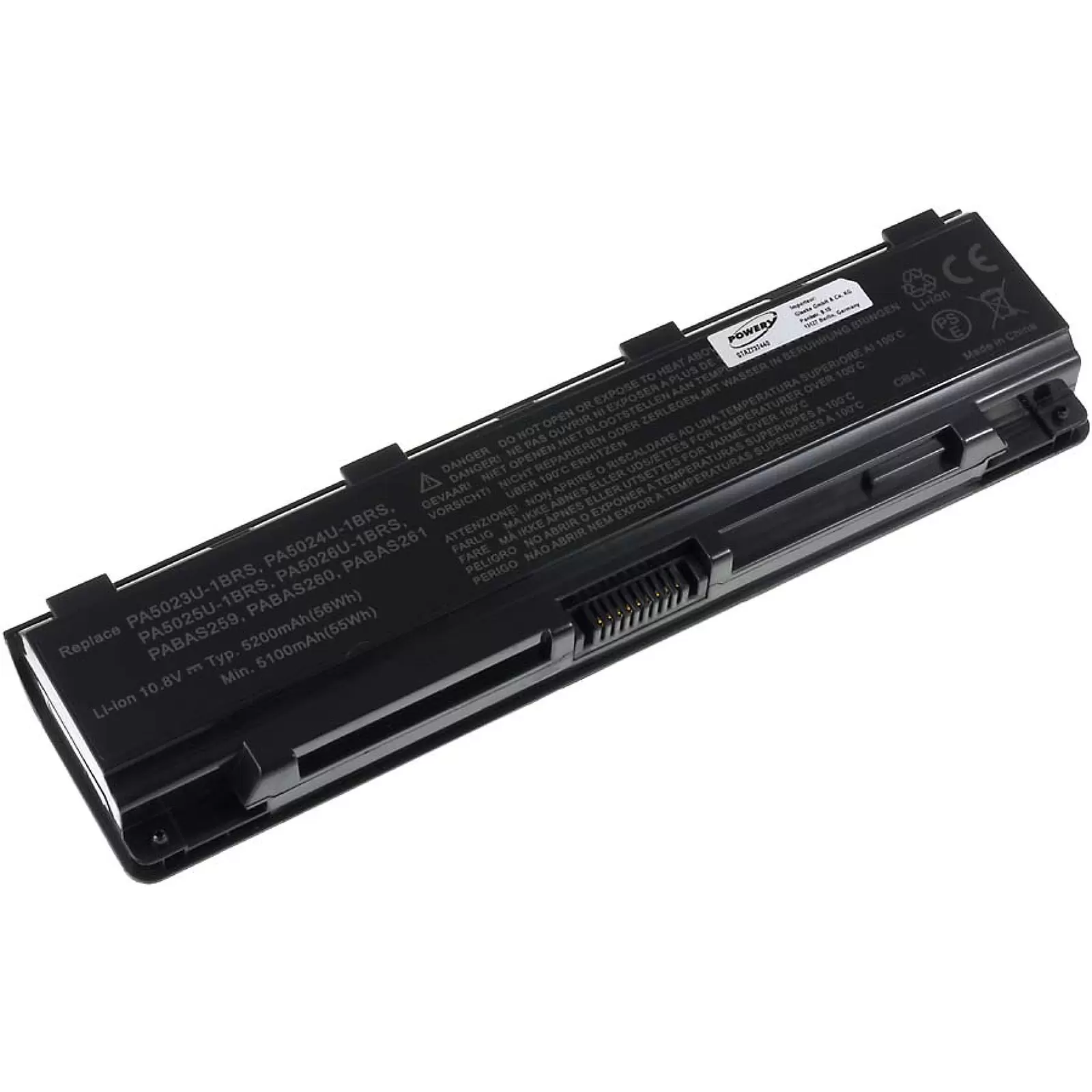 Akku für Toshiba Satellite L850 Serie/ Satellite C800 Serie/ Typ PA5023U-1BRS