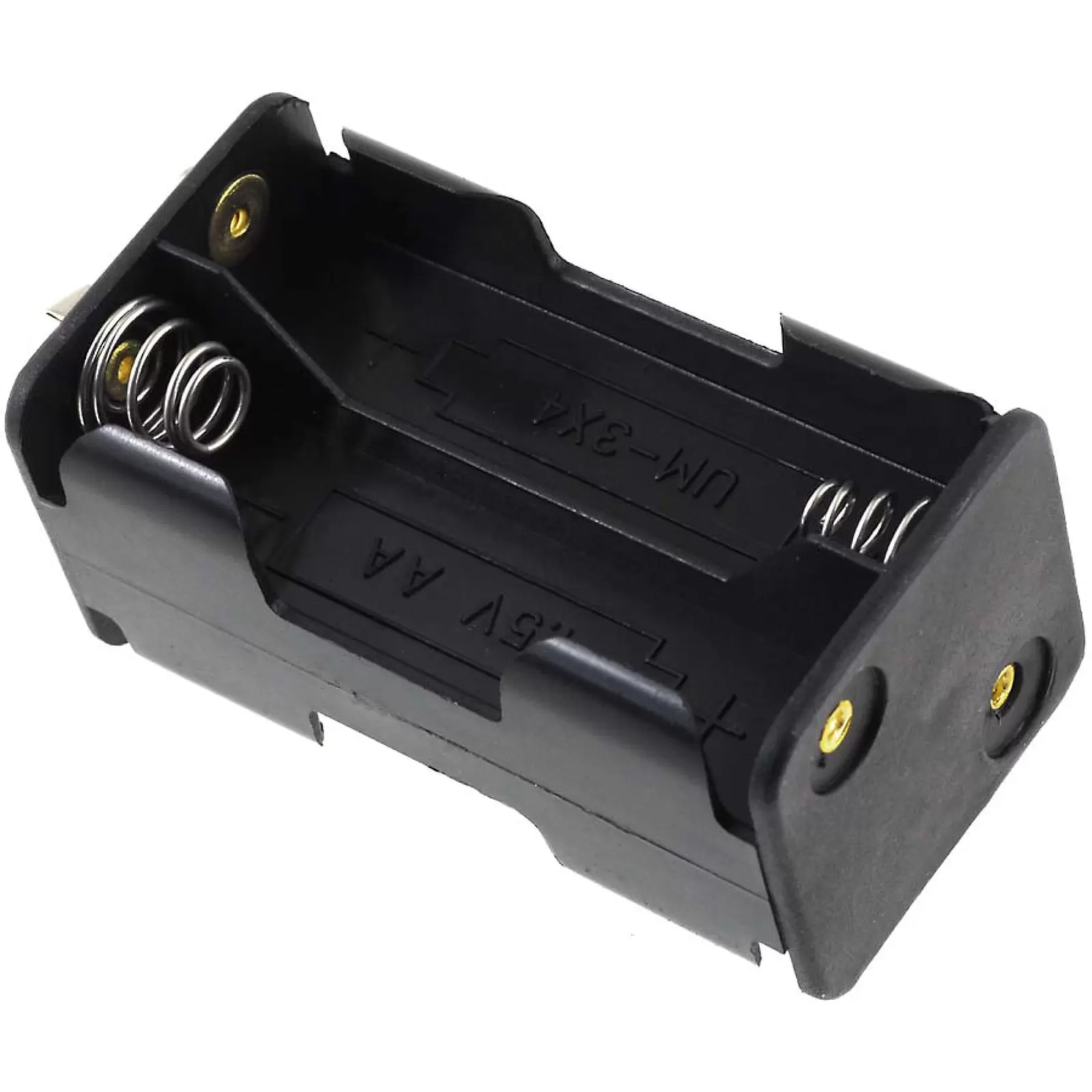 Batteriehalter für 4x Mignon/AA Batterien mit Clip-Anschluss