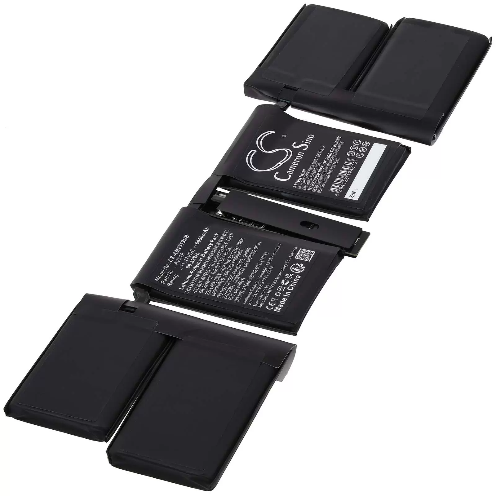 Akku passend für Laptop Apple MacBook Pro 14 2021 A2442 Typ A2519 Akku passend für Laptop Apple MacBook Pro 14 2021 A2442 Typ A2519