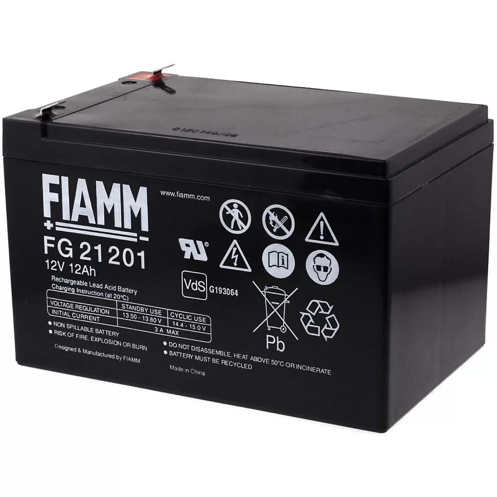 FIAMM Bleiakku FG21201 Vds FIAMM Bleiakku FG21201 Vds