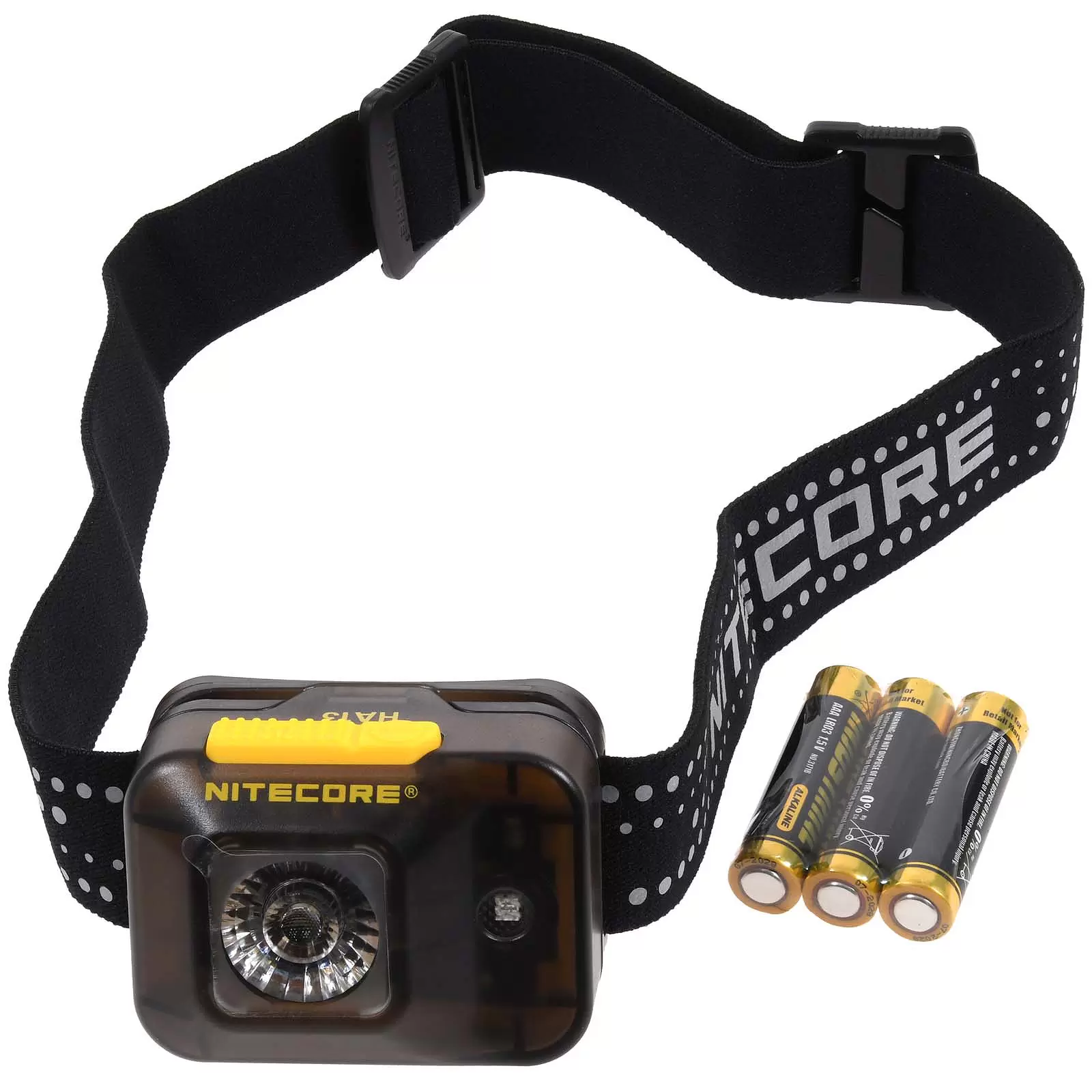 Nitecore HA13 LED Kopflampe, Stirnlampe, Headlamp, max. 350 Lumen