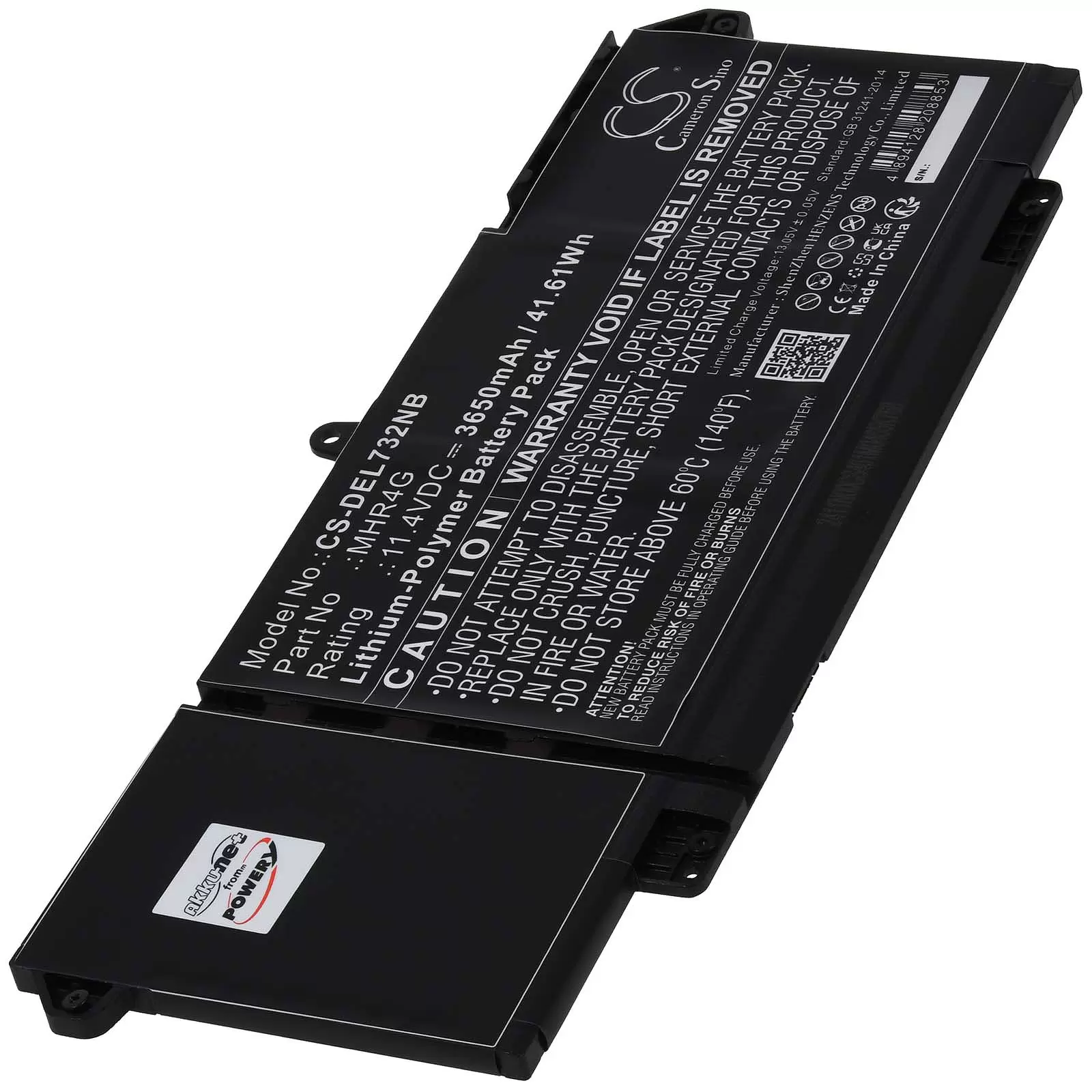 Akku passend für Laptop Dell Latitude 7320 Latitude 13 5320 Typ MHR4G Akku passend für Laptop Dell Latitude 7320 Latitude 13 5320 Typ MHR4G