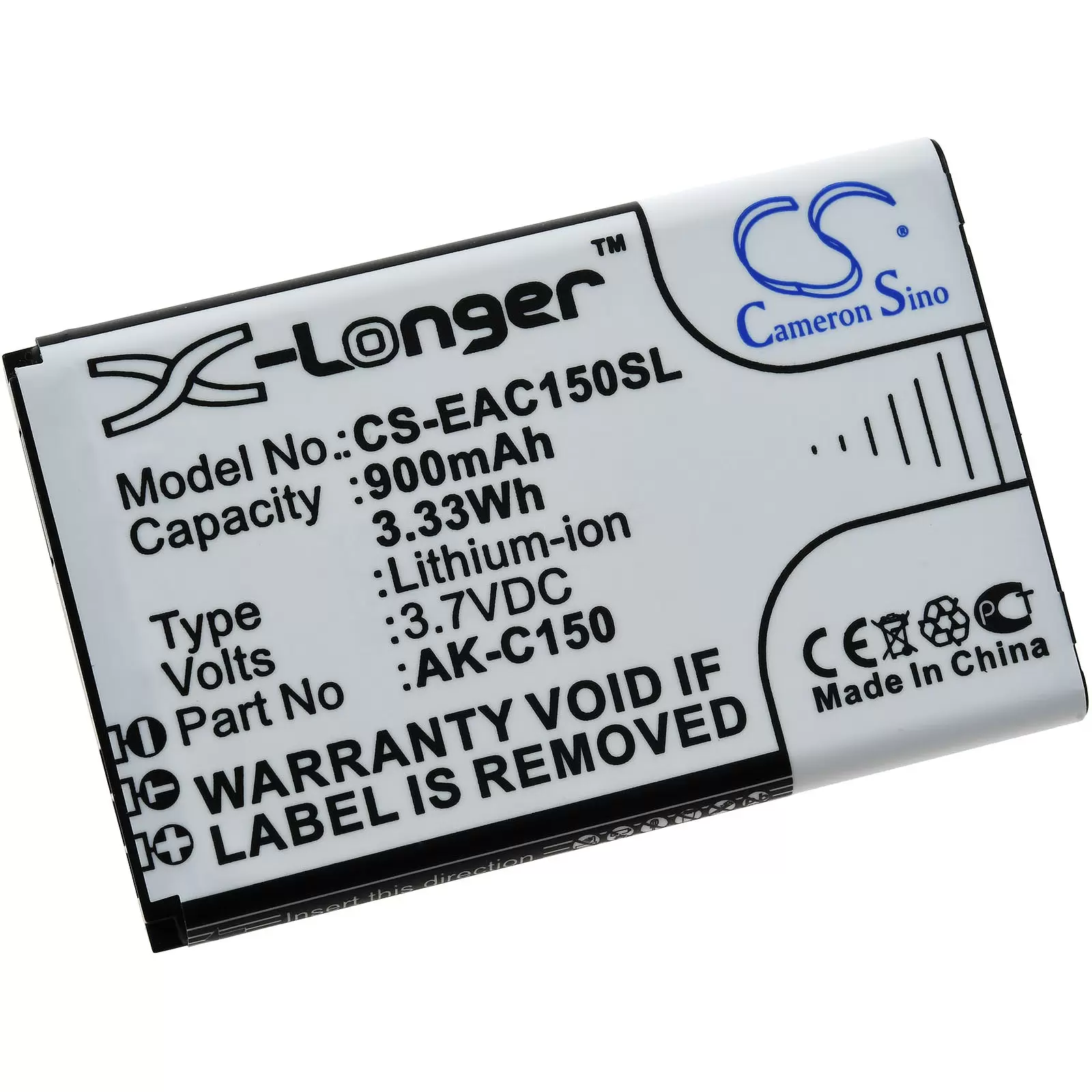 Akku für Großtasten-Handy Emporia Telme C150 / T200 / Typ AK-C150 Akku für Großtasten-Handy Emporia Telme C150 / T200 / Typ AK-C150
