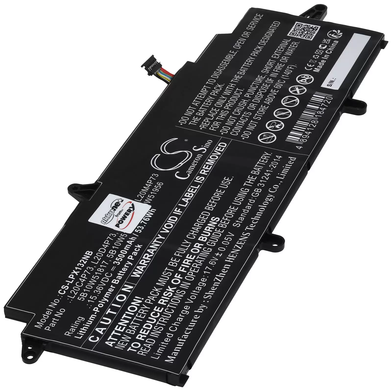 Akku passend für Laptop Lenovo ThinkPad X13 Gen 2 AMD 20XH001JIW X13 Gen 2 Intel-20WK000MAD Typ L20C4P73