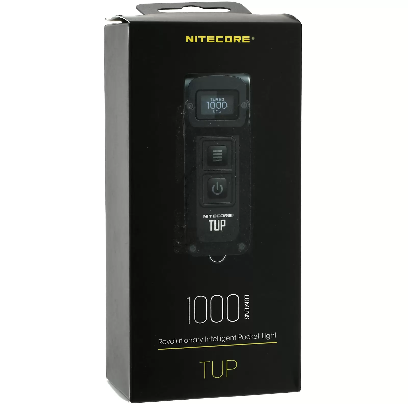 Nitecore TUP Mini LED Taschenlampe 1000 Lumen, mit OLED-Display, für Outdoor, Wandern, Camping