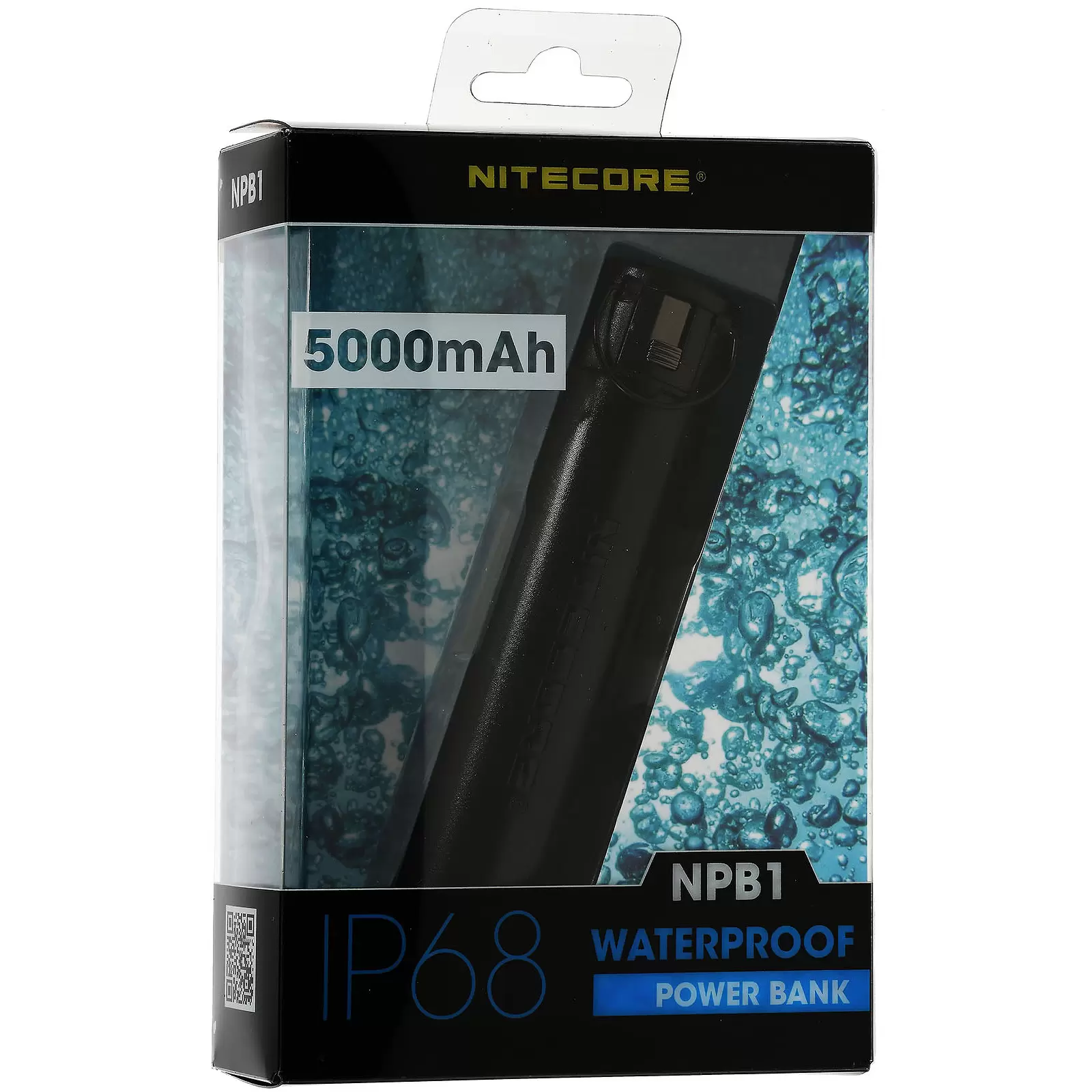 Nitecore Outdoor-Powerbank NPB1, 5.0Ah mit Micro-USB, wasserdicht