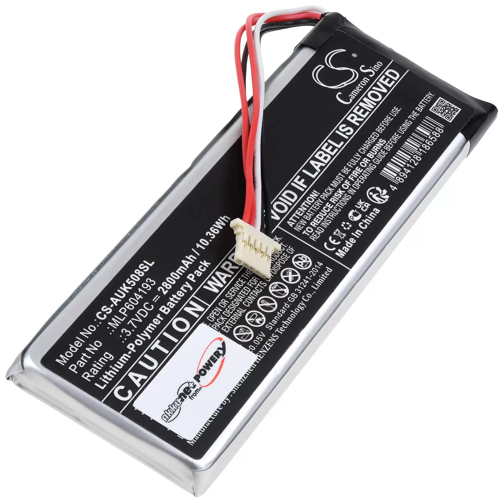 Akku passend für Diagnose- / Messgerät Autel MaxiTPMS TS508, TS508K, Typ MLP604193 Akku passend für Diagnose- / Messgerät Autel MaxiTPMS TS508, TS508K, Typ MLP604193