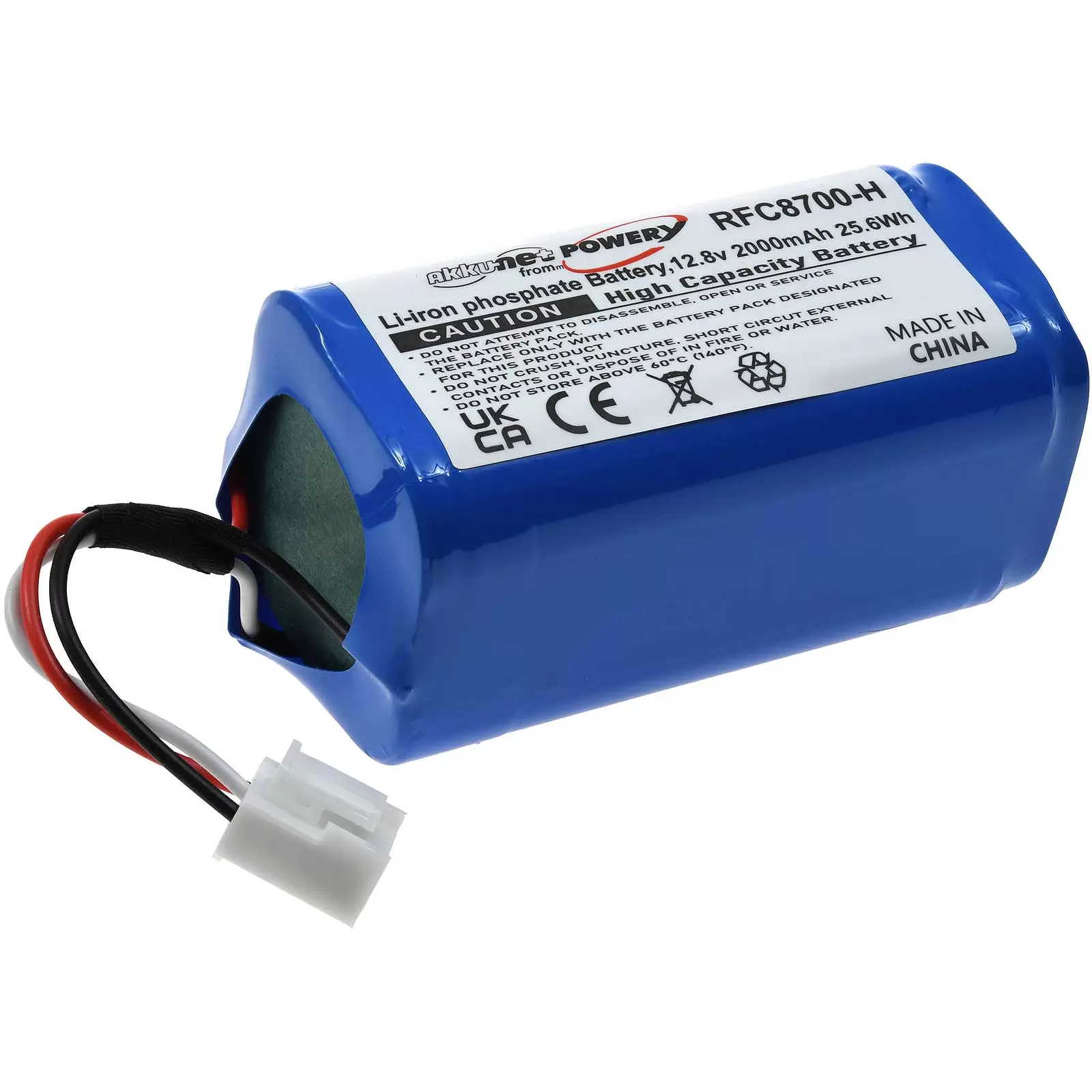 Powerakku passend für Saugroboter Philips FC8700, FC8603, Typ 4IFR19/66 Powerakku passend für Saugroboter Philips FC8700, FC8603, Typ 4IFR19/66