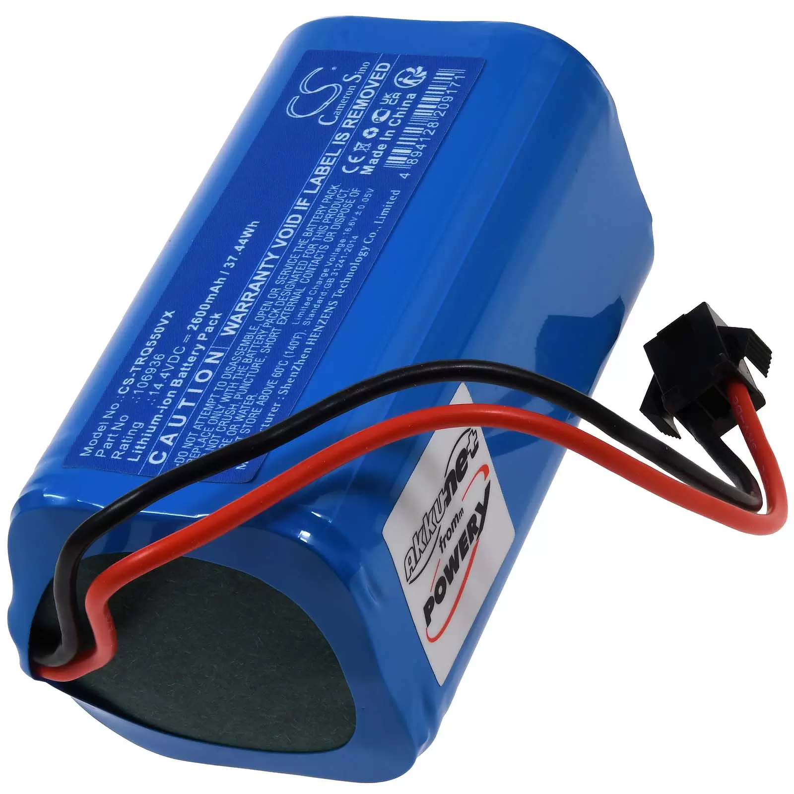 Akku passend für Saugroboter Tesla RoboStar iQ550 Typ 106936 Akku passend für Saugroboter Tesla RoboStar iQ550 Typ 106936