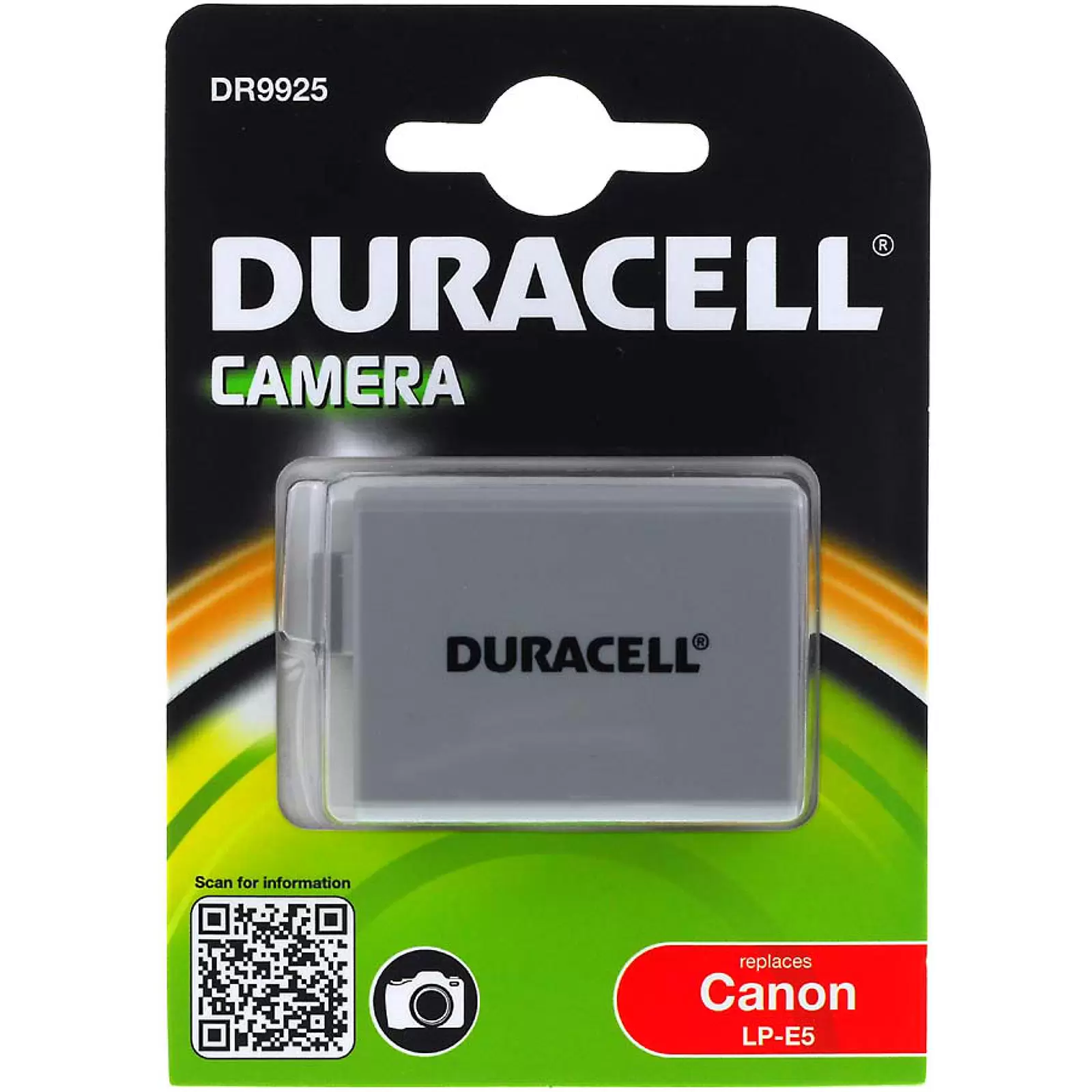 Duracell Akku DR9925 für Canon LP-E5 Duracell Akku DR9925 für Canon LP-E5