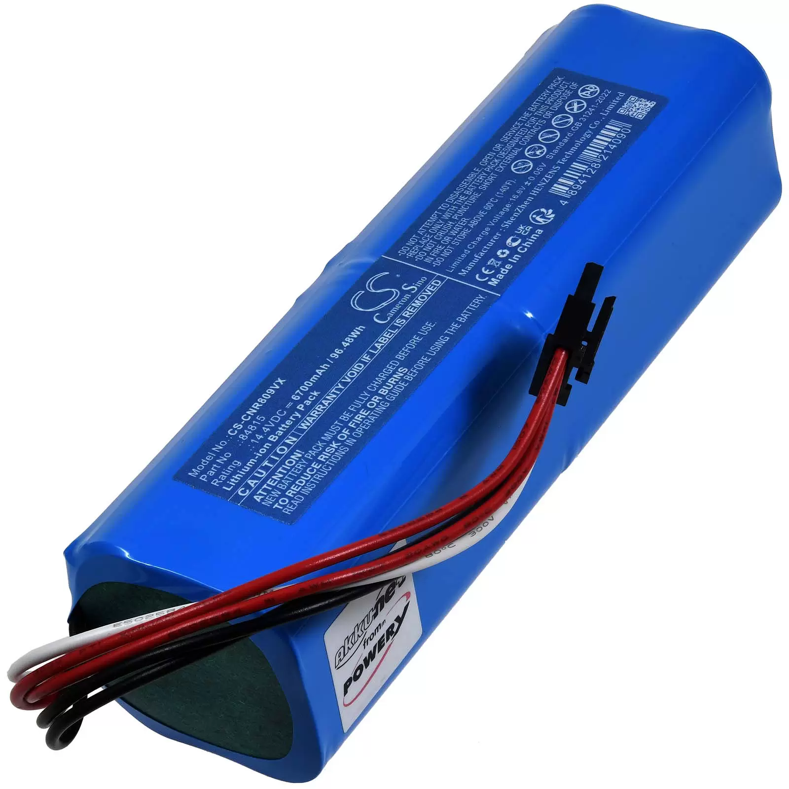Akku passend für Saugroboter Cecotec Conga 8090 Ultra Conga 9090 Typ P1904-4S2P-MM