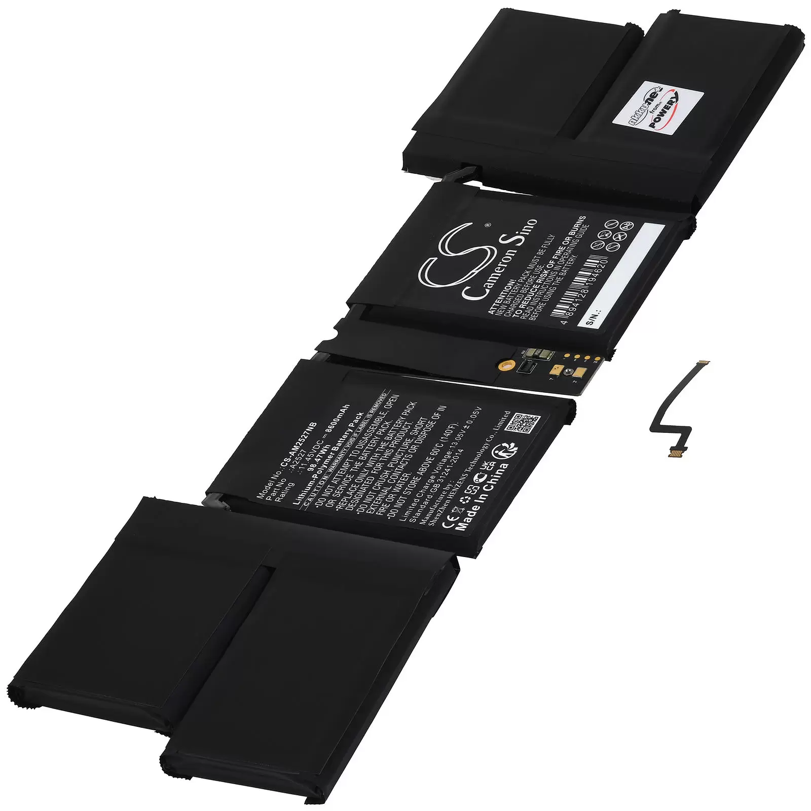 Akku passend für Apple MacBook Pro 16" 2021 MacBook 18.1 Laptop Typ A2527 Akku passend für Apple MacBook Pro 16" 2021 MacBook 18.1 Laptop Typ A2527
