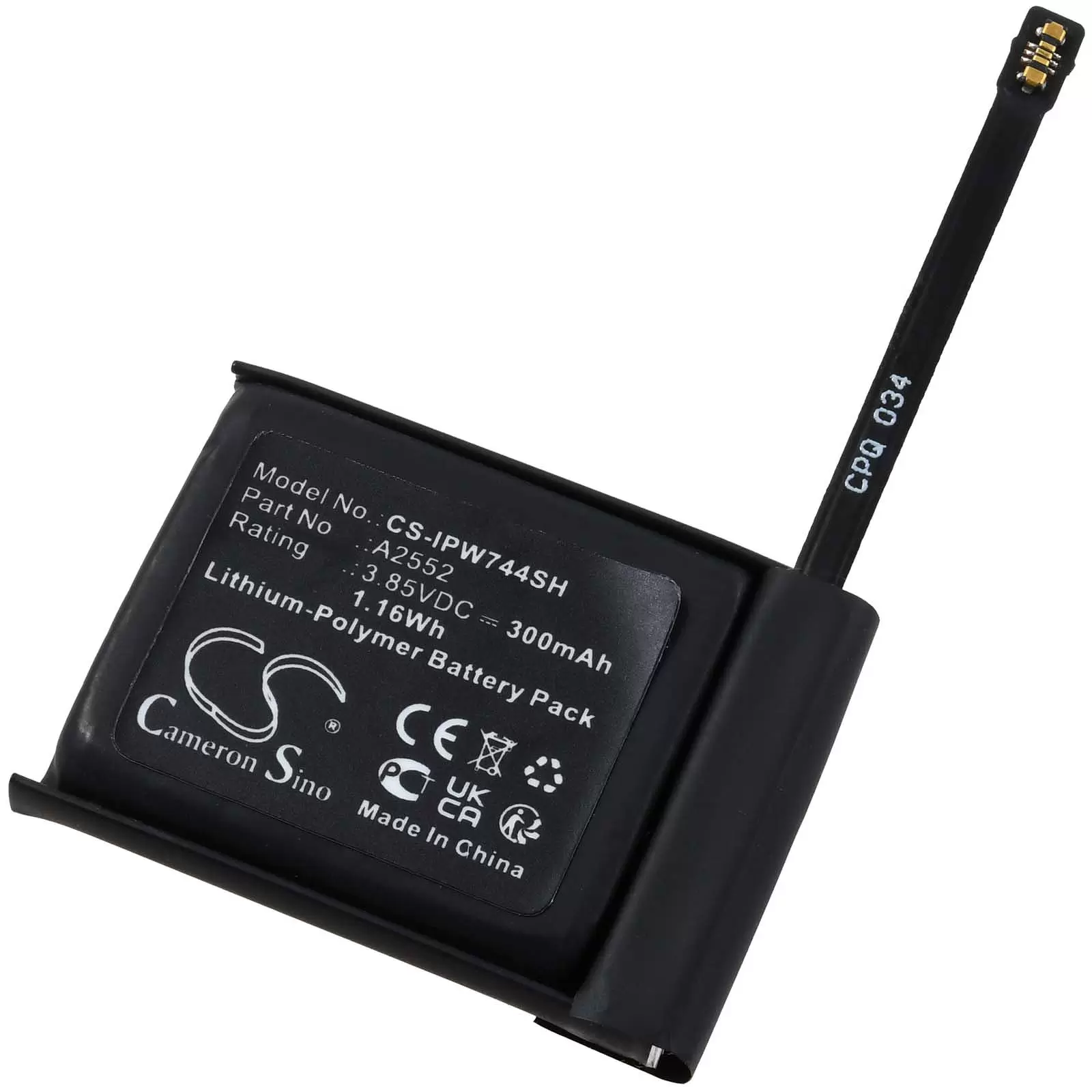 Akku kompatibel mit Apple Watch S7 45mm / Typ A2552 Akku kompatibel mit Apple Watch S7 45mm / Typ A2552