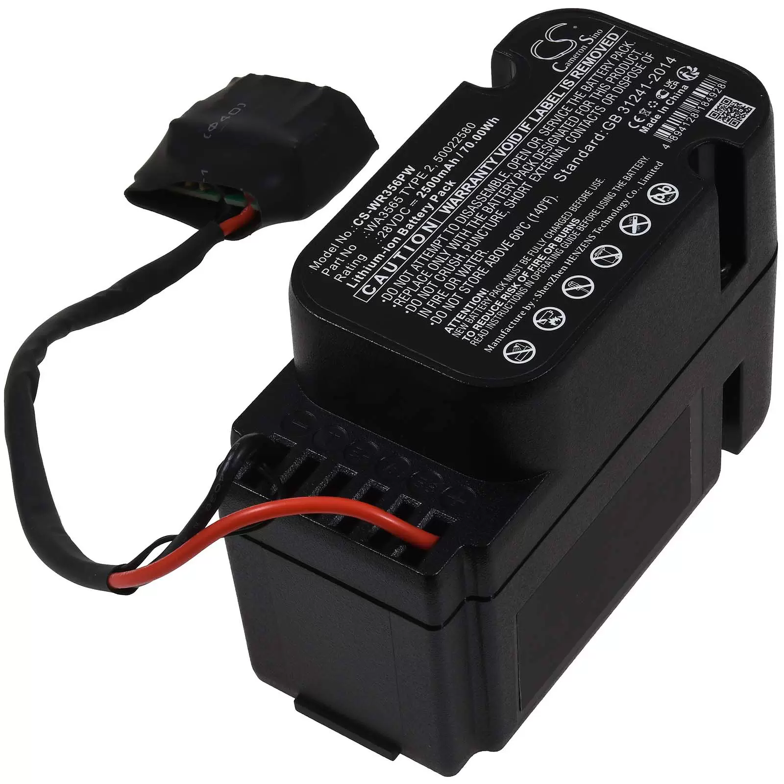 Akku passend für Mähroboter Worx Landroid WG795E Typ WA3565 Typ 2 Akku passend für Mähroboter Worx Landroid WG795E Typ WA3565 Typ 2