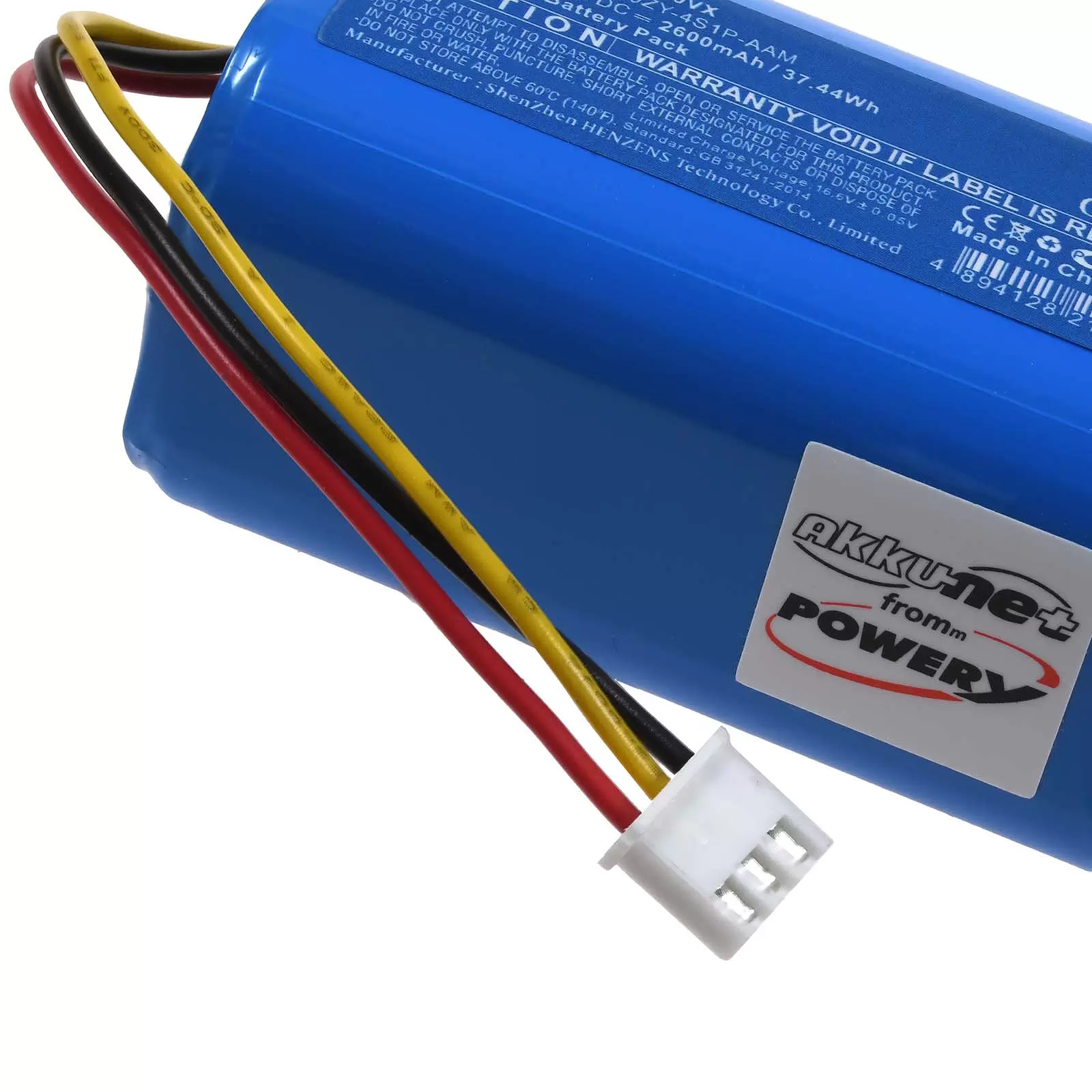 Akku passend für Saugroboter Bobsweep Bob PetHair Plus WVP58021 Typ UR18650ZY-4S1P-AAM